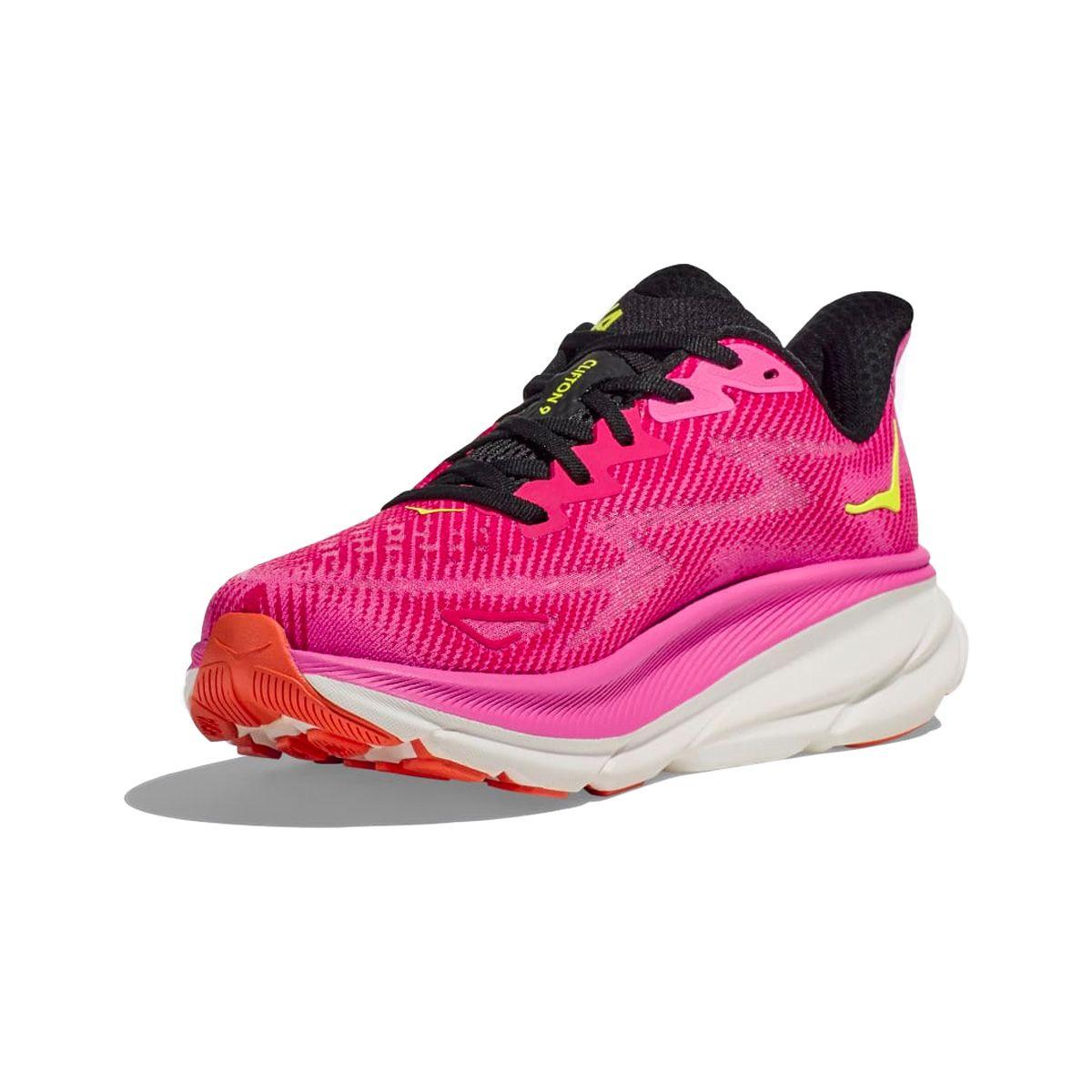 Zapatillas Mujer Running Hoka Clifton 9 Rosado-2