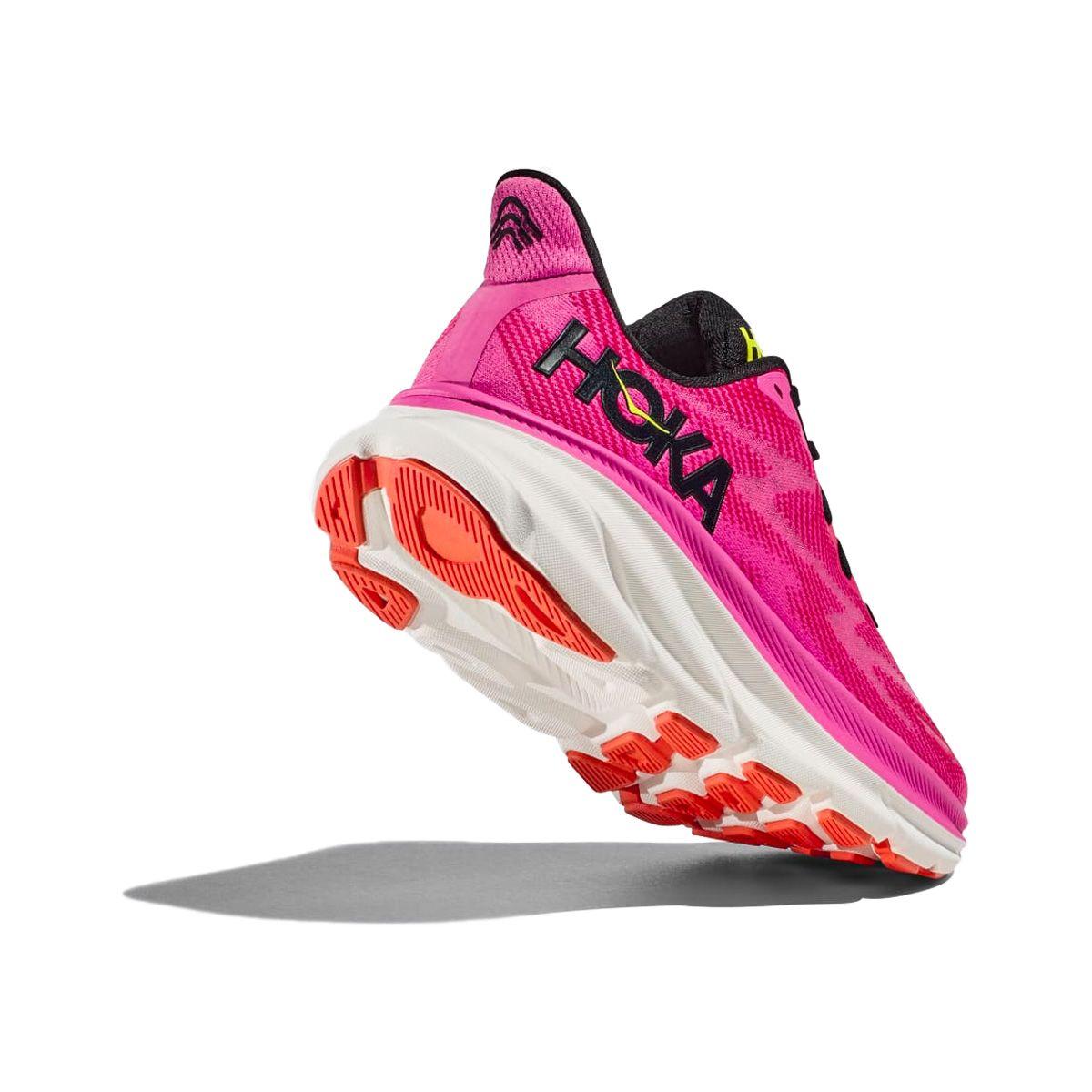 Zapatillas Mujer Running Hoka Clifton 9 Rosado-3