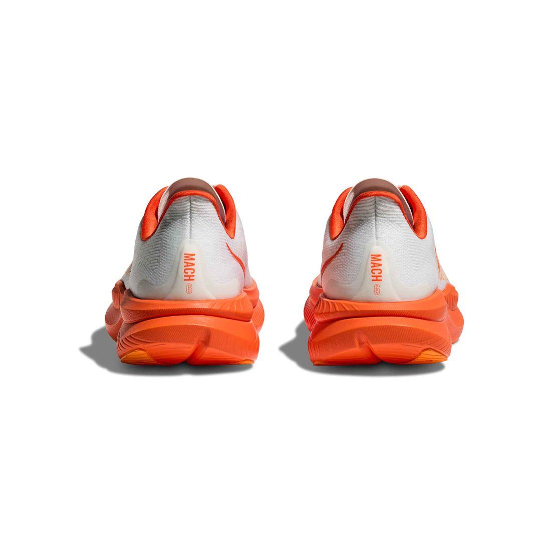 Zapatillas Hoka Mach 6 Hombre Frost/Lava-4