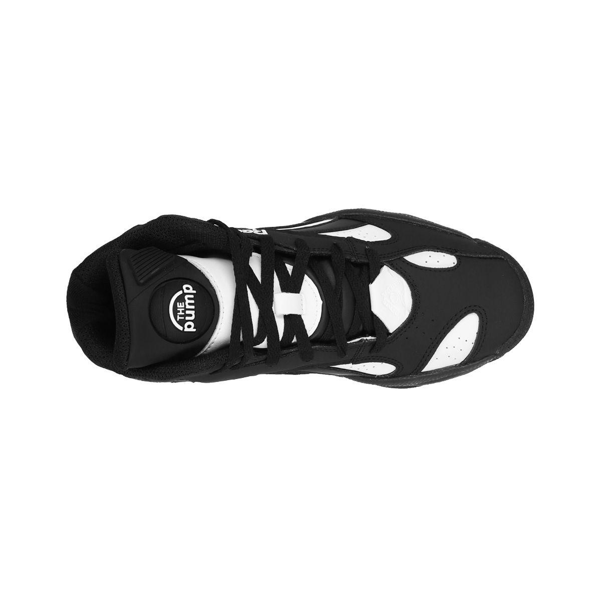 Zapatilla Reebok Atr Pump Vertical Hombre Negras/Blancas-4