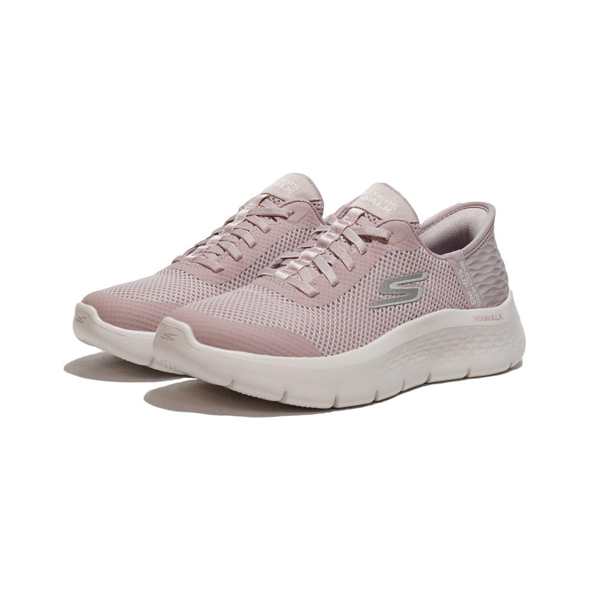 Zapatillas Mujer Go Walk Flex Grand Entry Skechers Rosadas-2