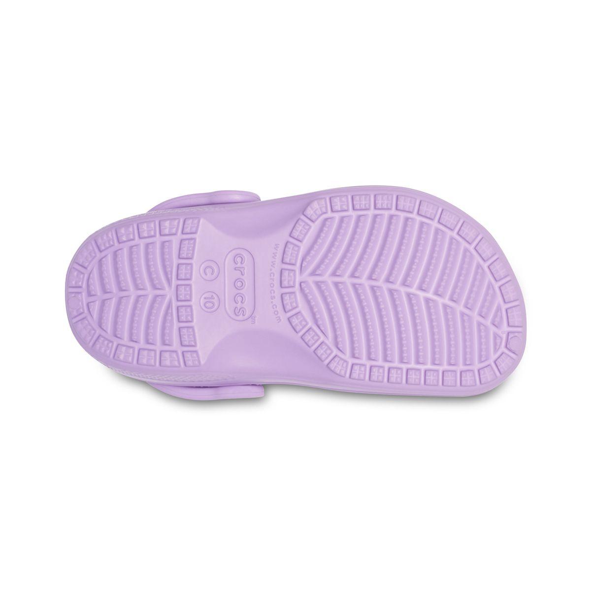 Zueco Crocs Classic Niña Orchid-3