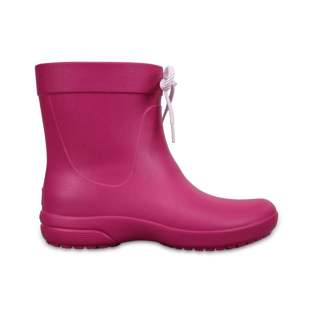 Bota Crocs Free Sail Shorty Mujer Berry-1