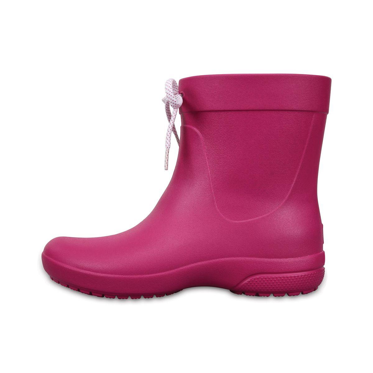 Bota Crocs Free Sail Shorty Mujer Berry-2
