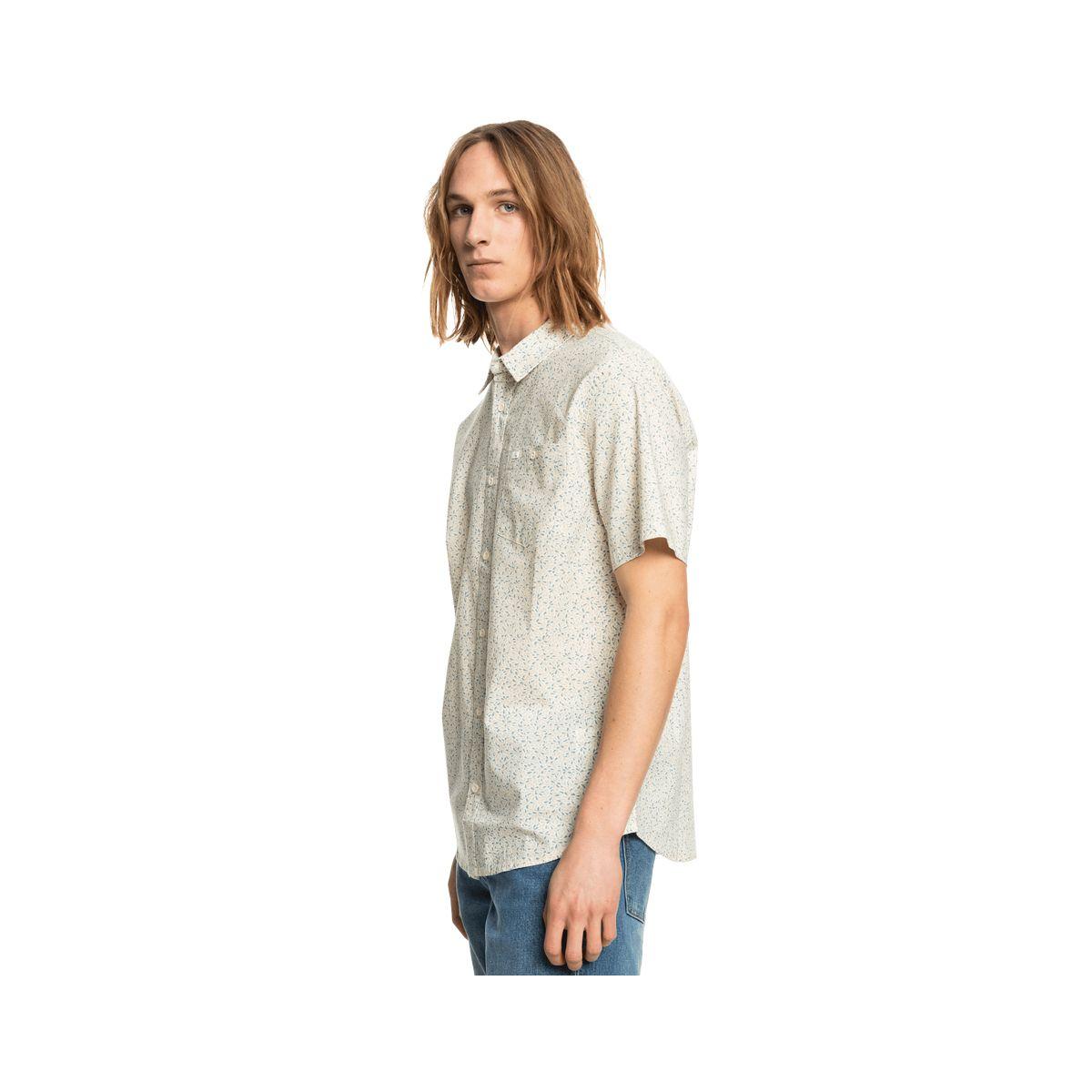 Camisa Quiksilver Mini Trip Hombre Antique White-1