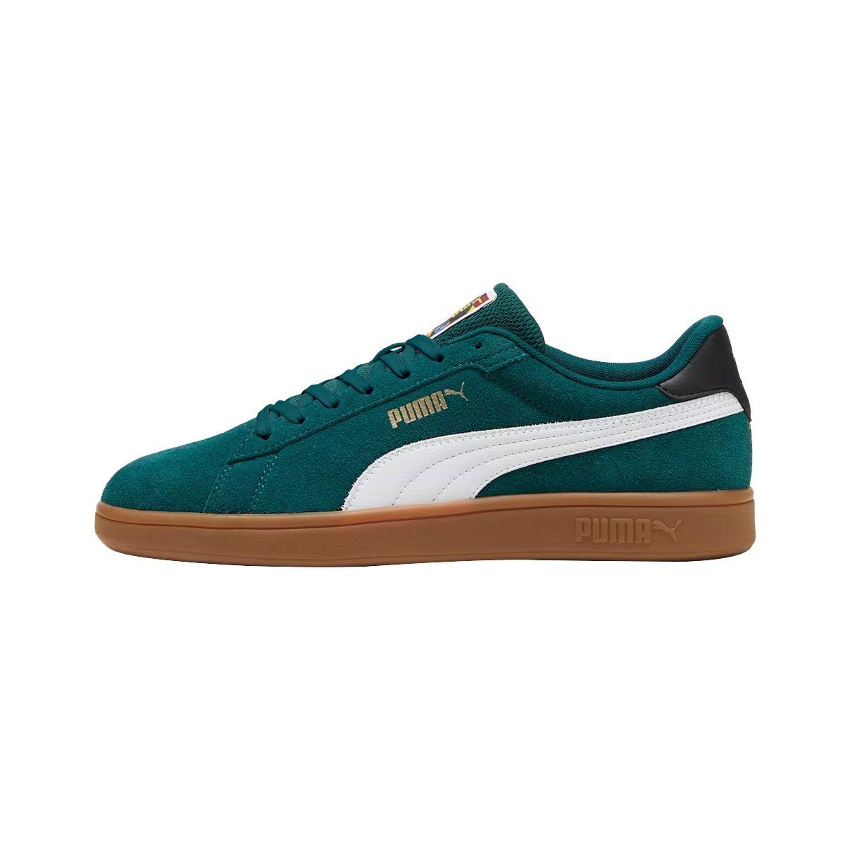 Zapatillas Urbanas Puma Smash 3.0 Hombre Verdes/Café-0