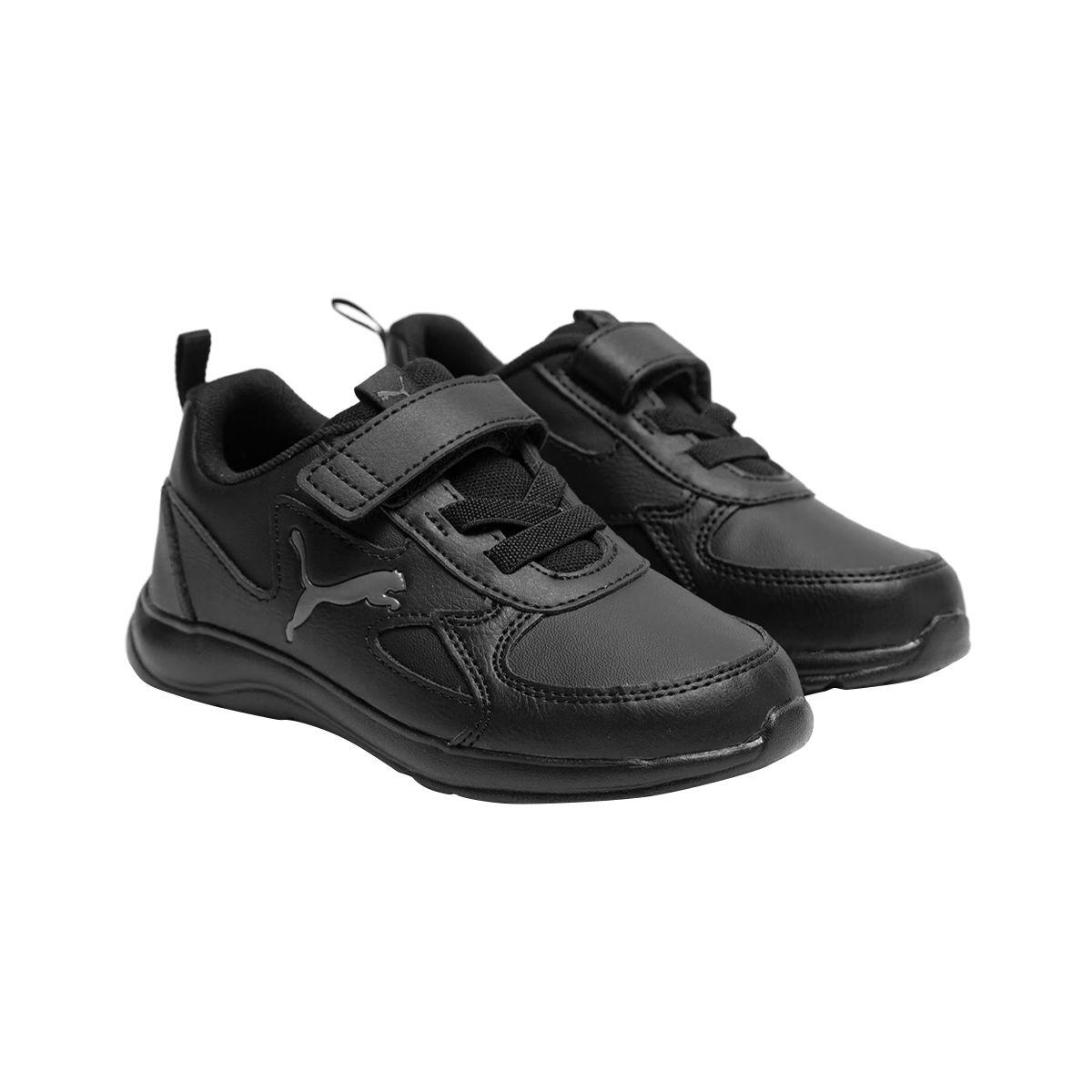 Zapatillas Niños Fun Racer Puma Negras-2