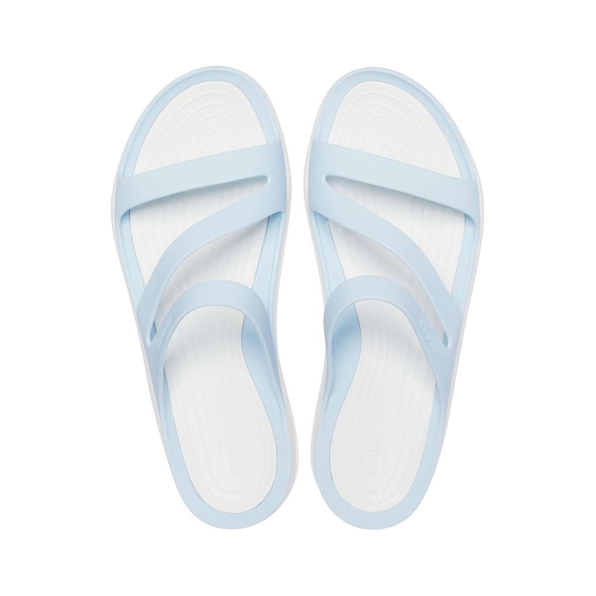 Sandalia Crocs Swiftwater Mujer Mineral Blue-4