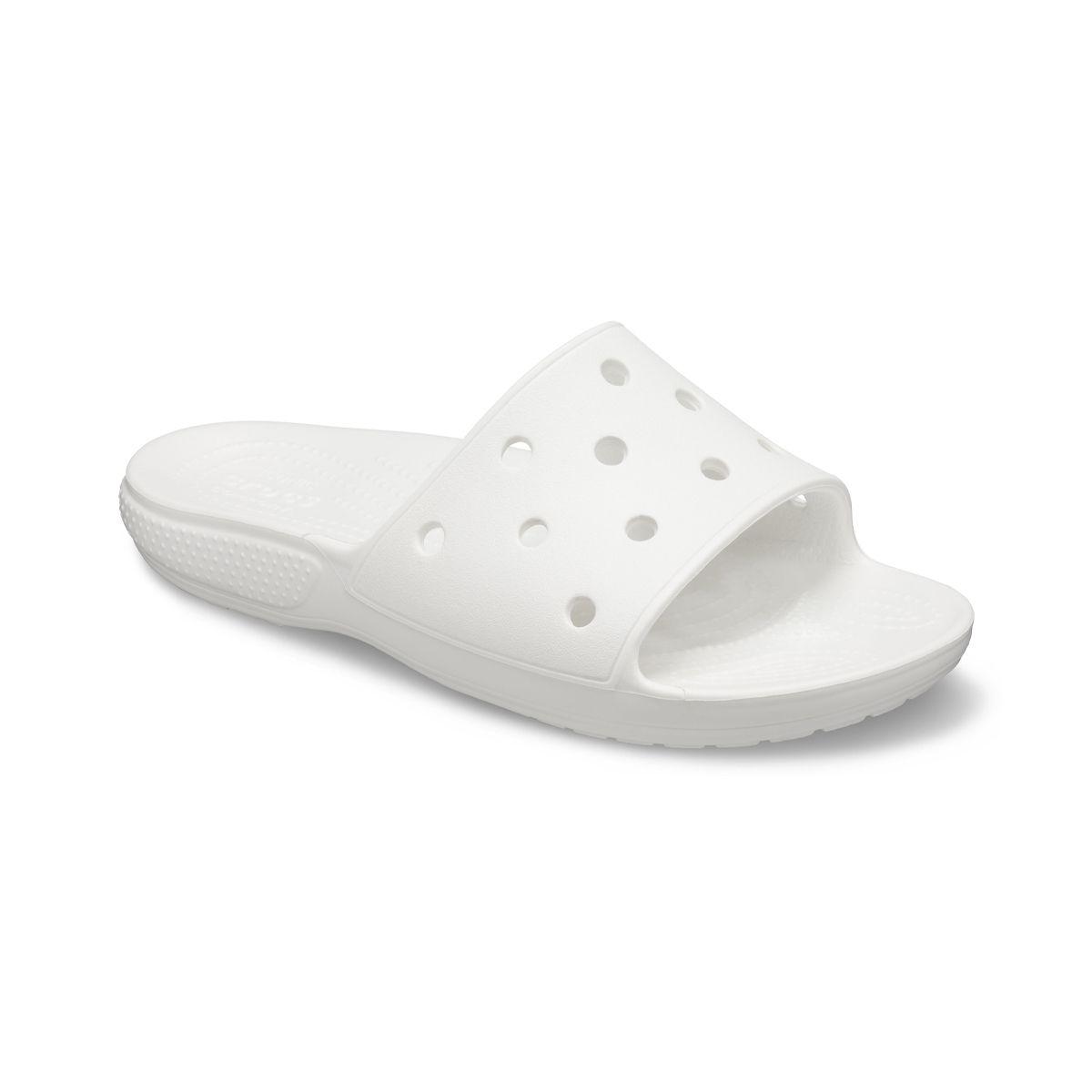 Sandalia Crocs Classic Slide Unisex White-0