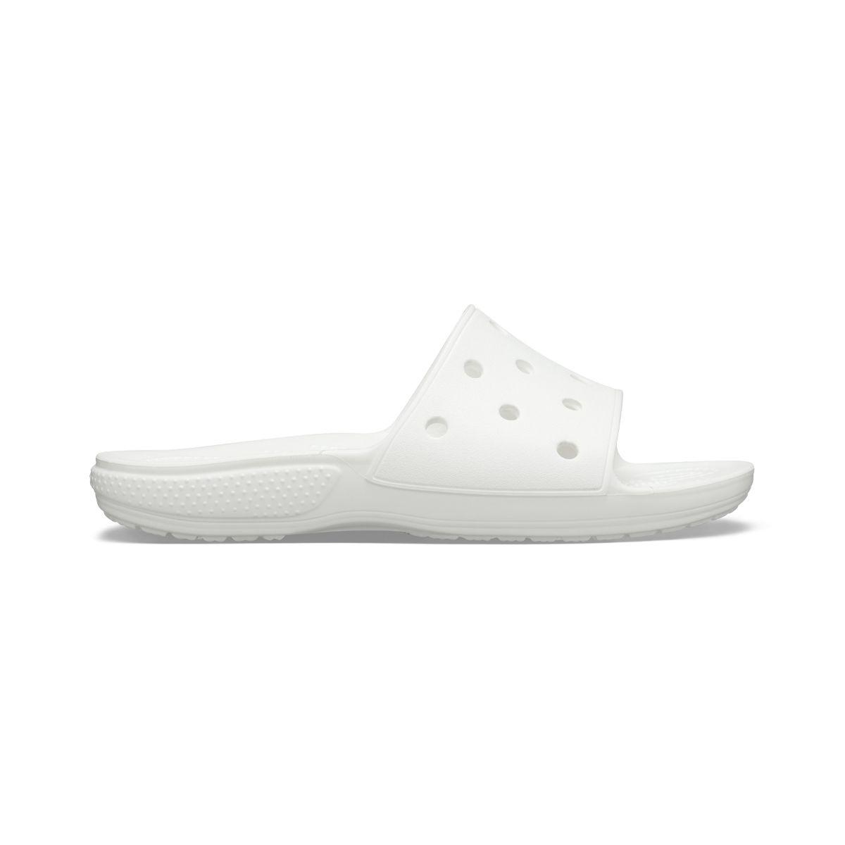 Sandalia Crocs Classic Slide Unisex White-1