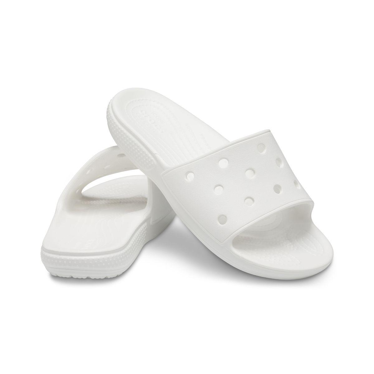 Sandalia Crocs Classic Slide Unisex White-6