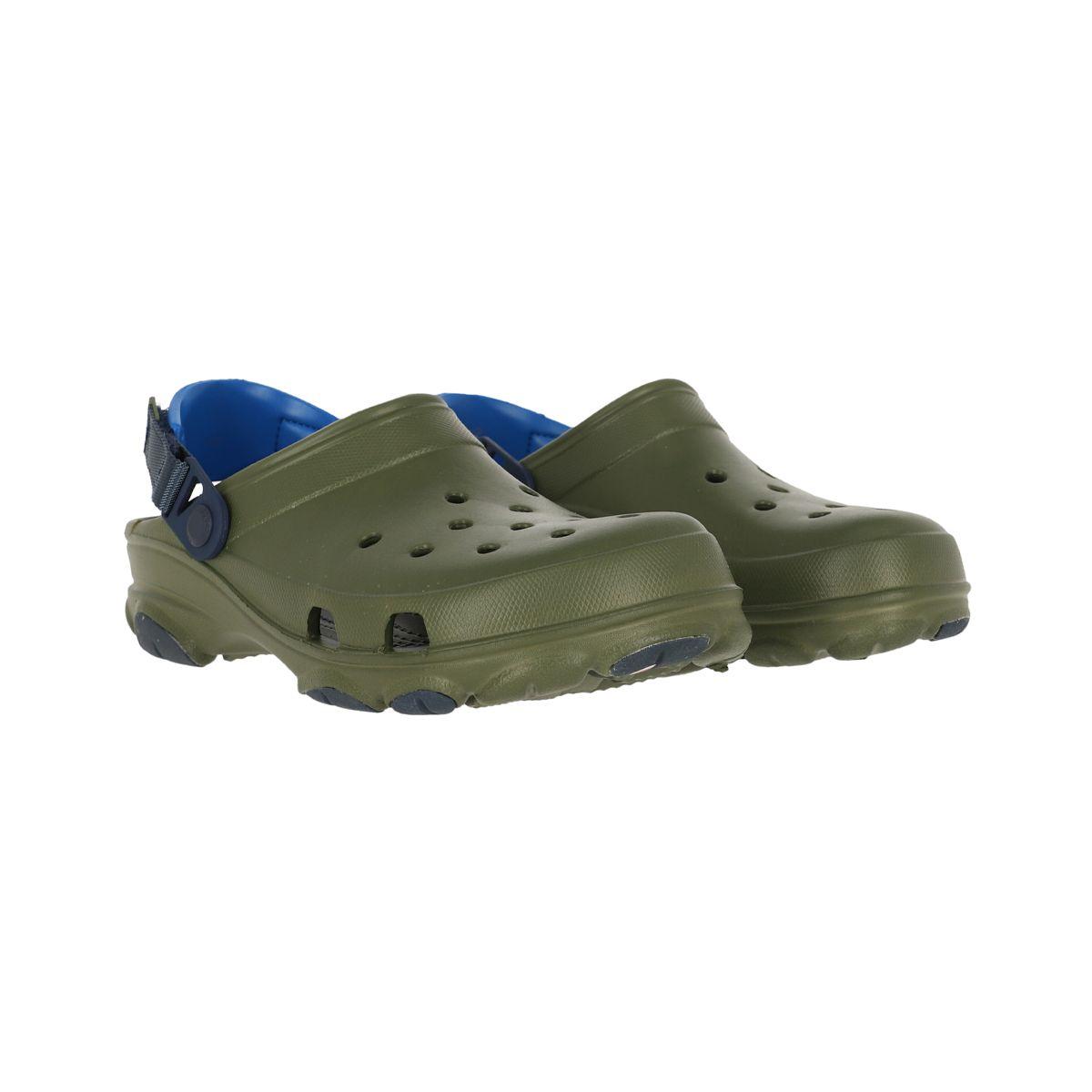 Zueco Crocs Classic All Terrain Unisex Army Green/Navy-0