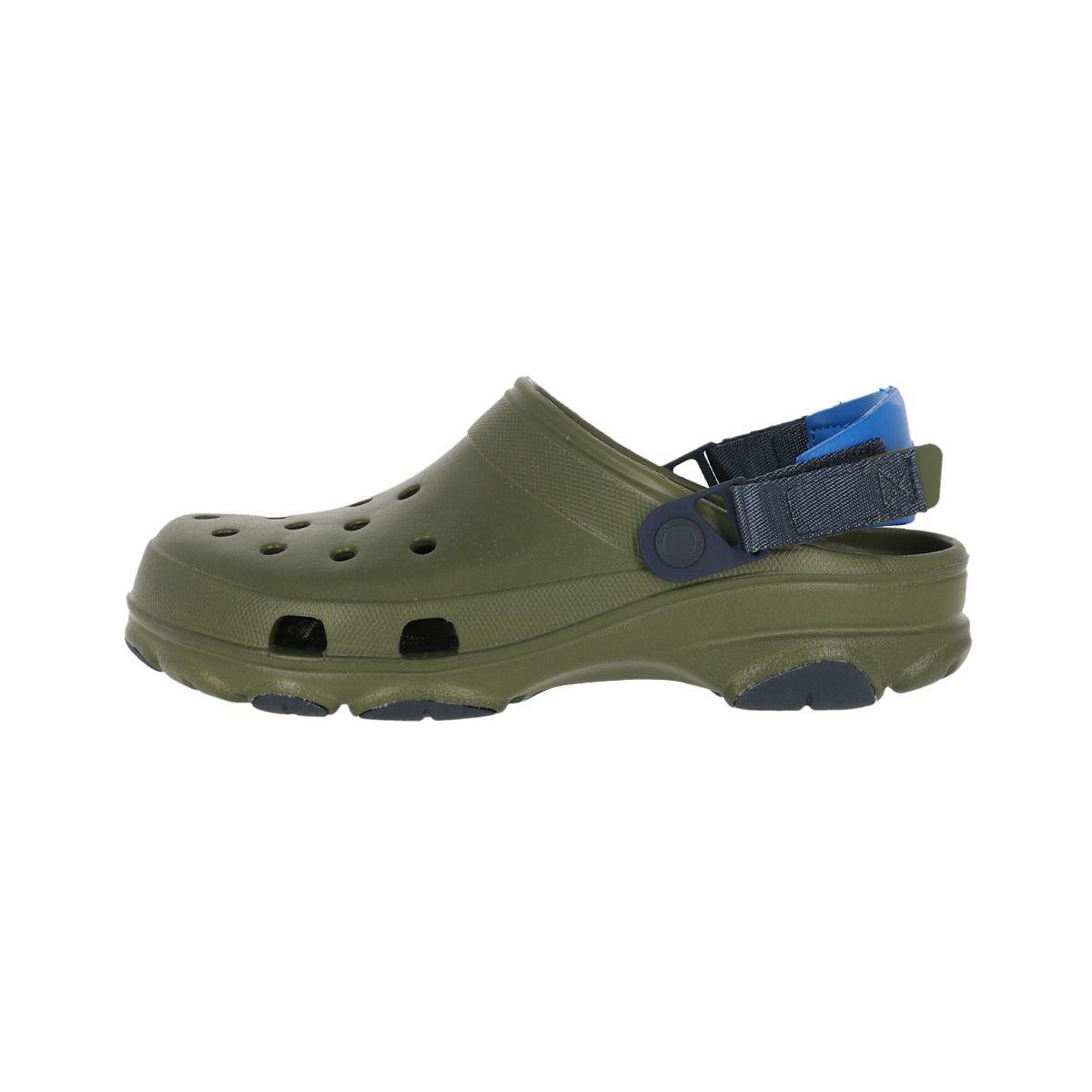 Zueco Crocs Classic All Terrain Unisex Army Green/Navy-1