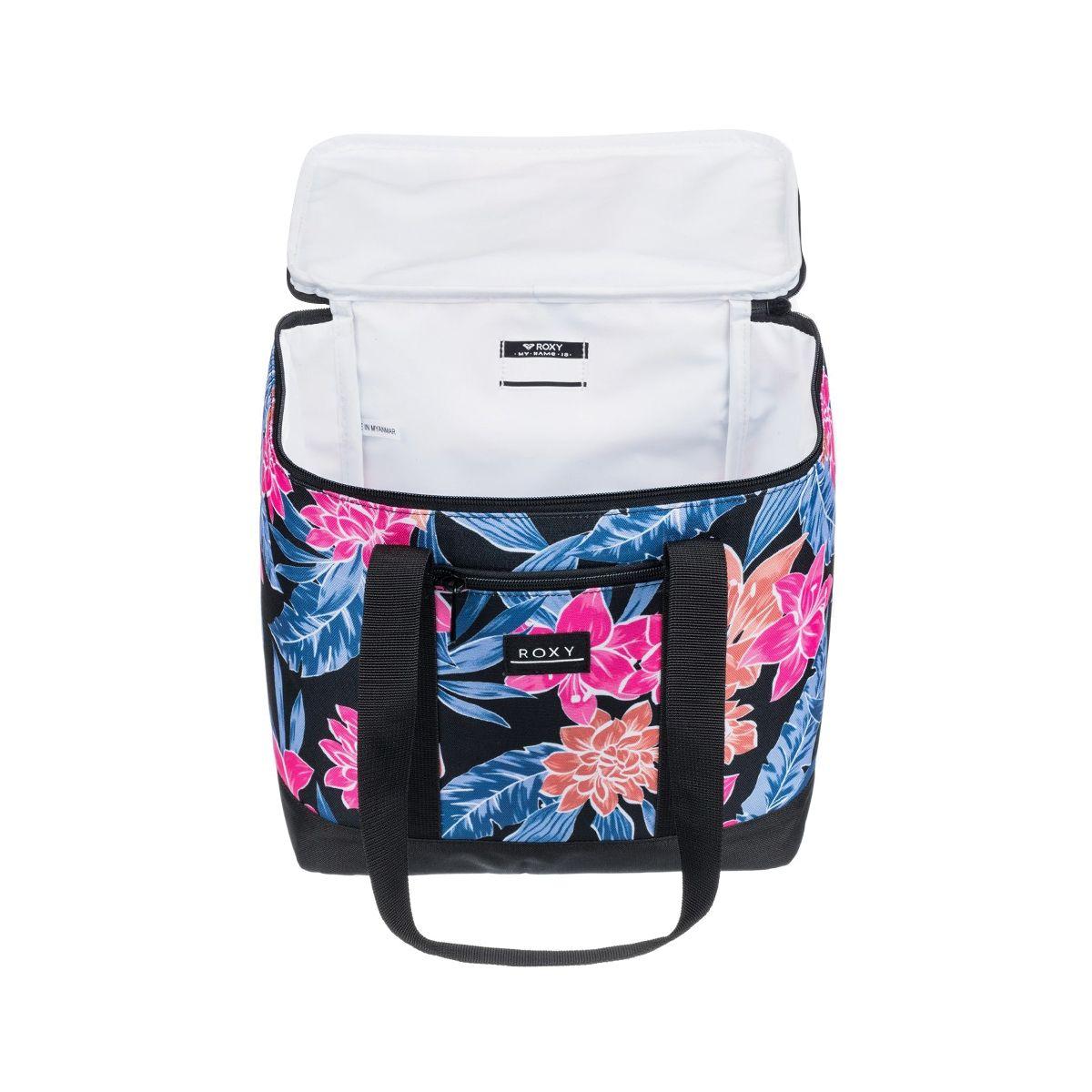Bolso Roxy Water Effect Anthracite Mujer Tropical-3