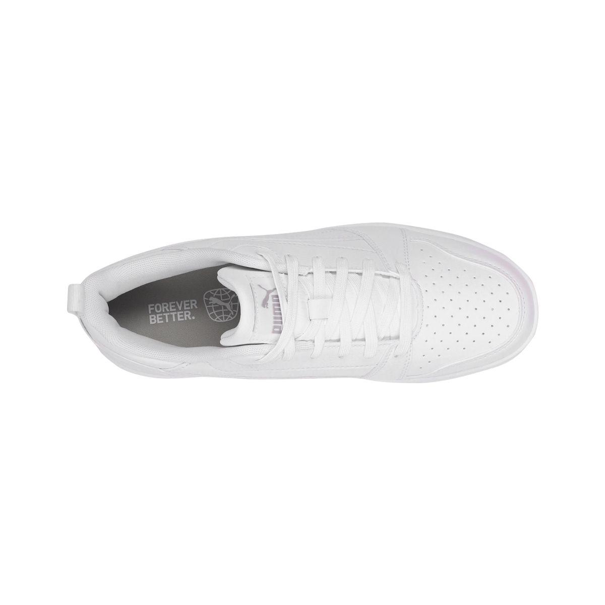 Zapatilla Puma Rebound v6 Low Hombre White-4