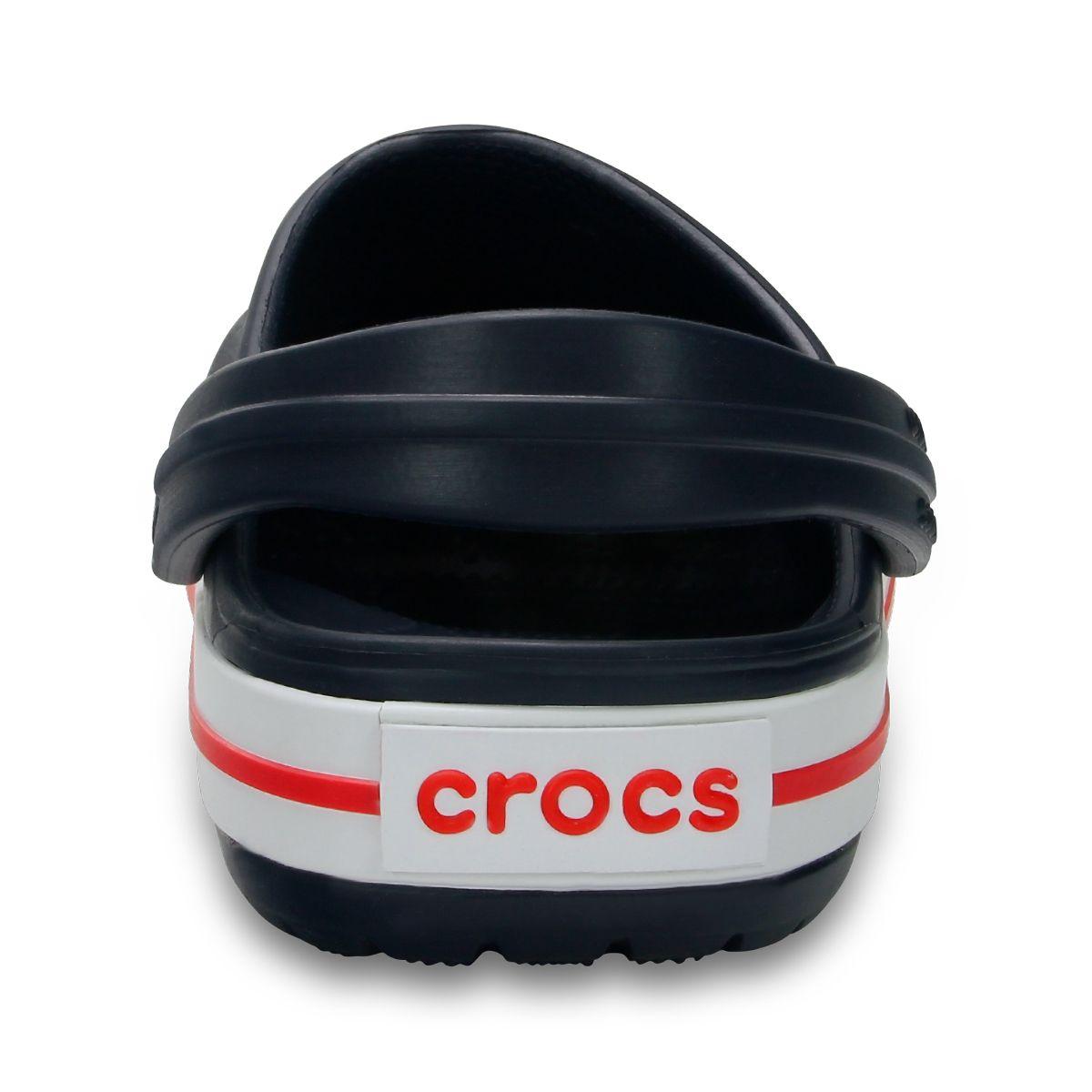 Zueco Crocs Crocband Bebé Navy/Red-4