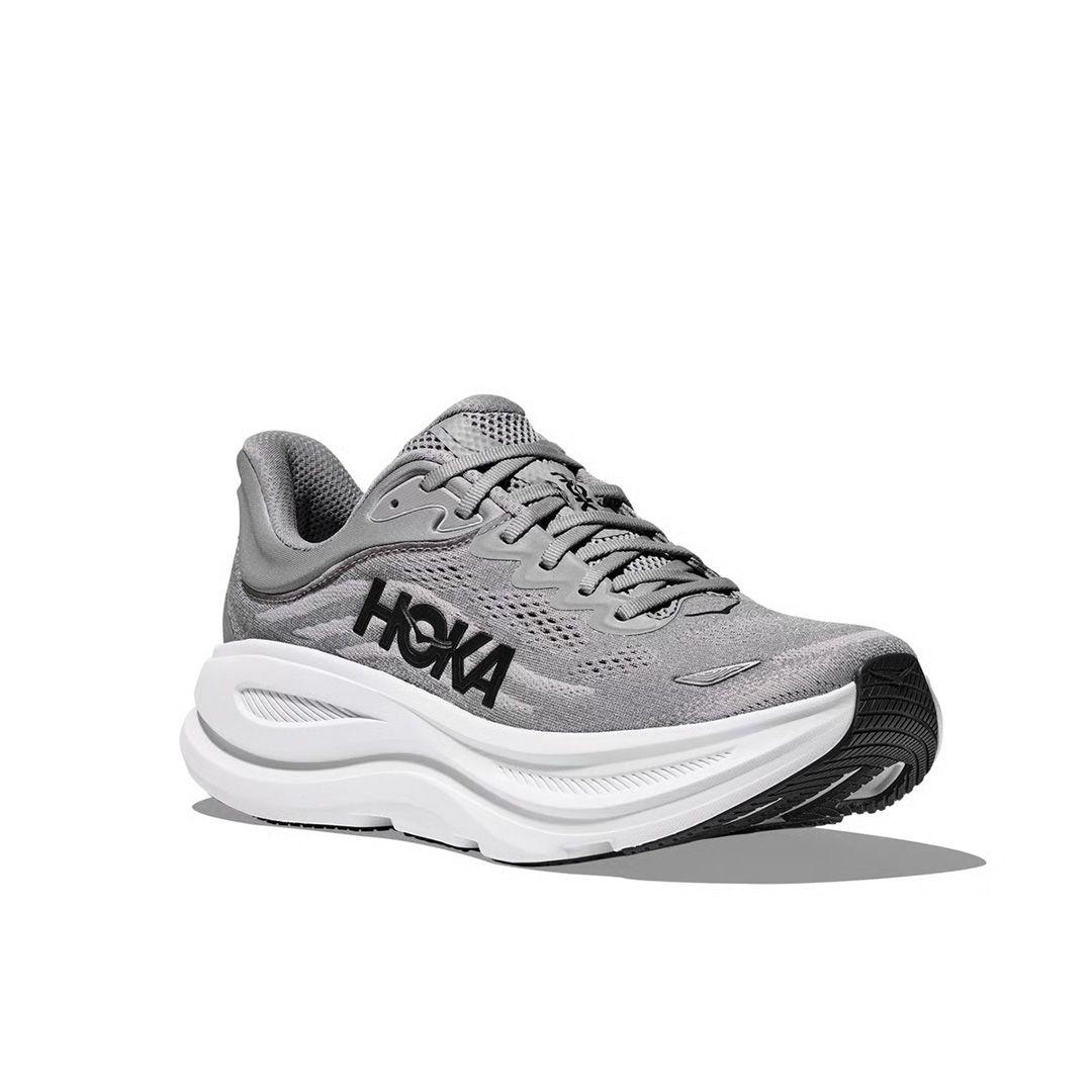 Zapatilla Hoka Bondi 9 Hombre Galactic Grey / Stellar Grey-5