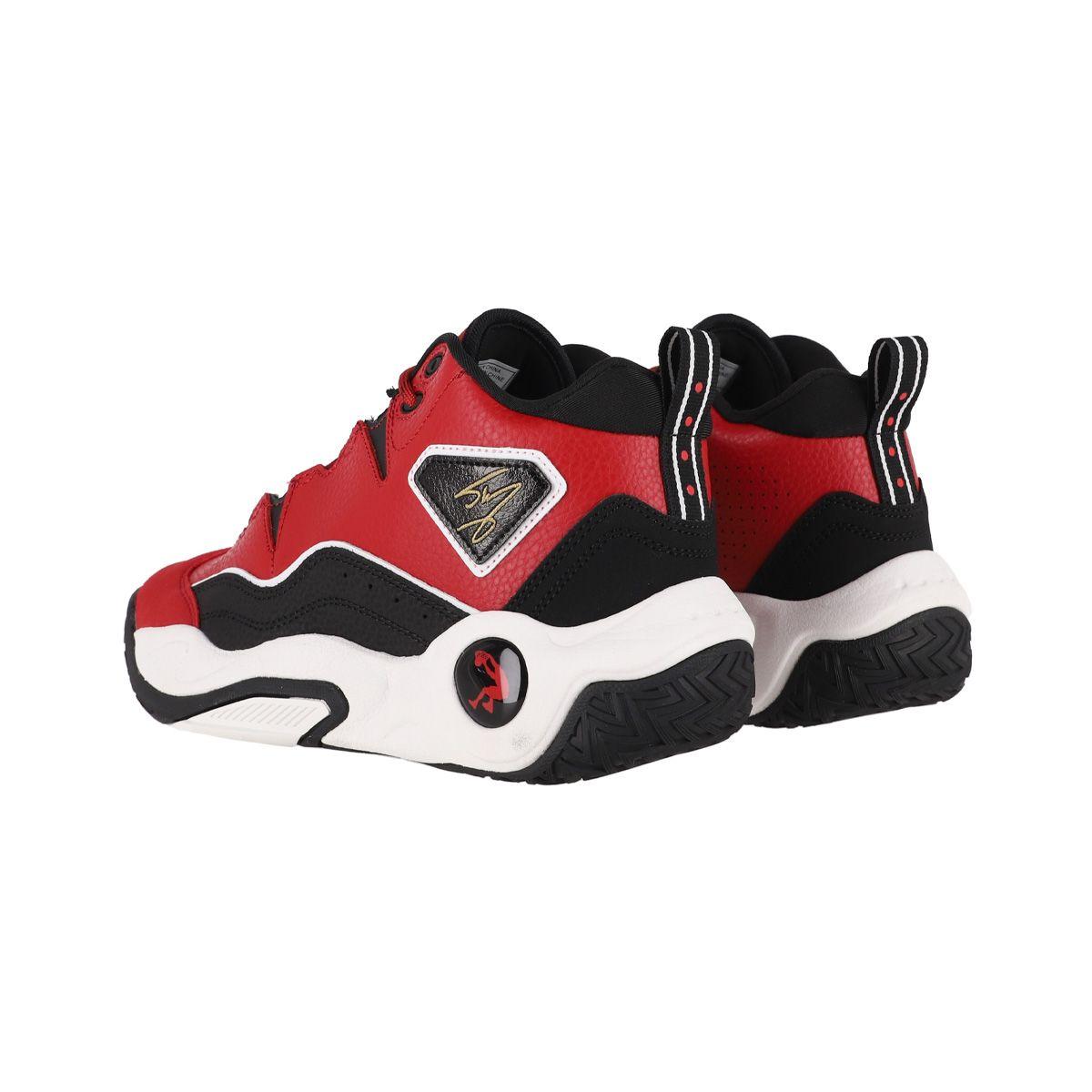 Zapatillas Básquetbol Shaq Hall of Fame Hombre Rojas/Negras-3