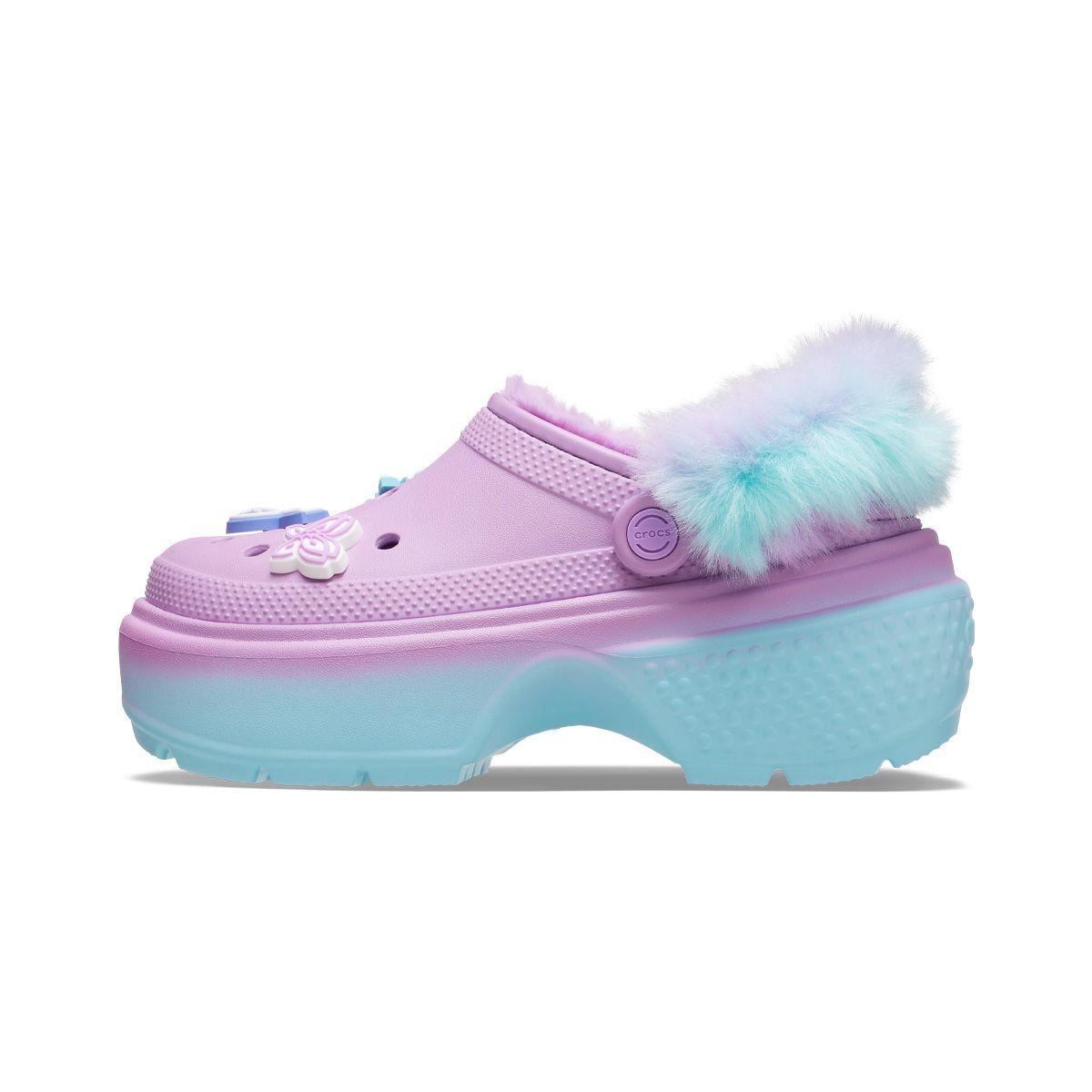 Zueco Crocs x Aespa Mujer Purple/Blue-1