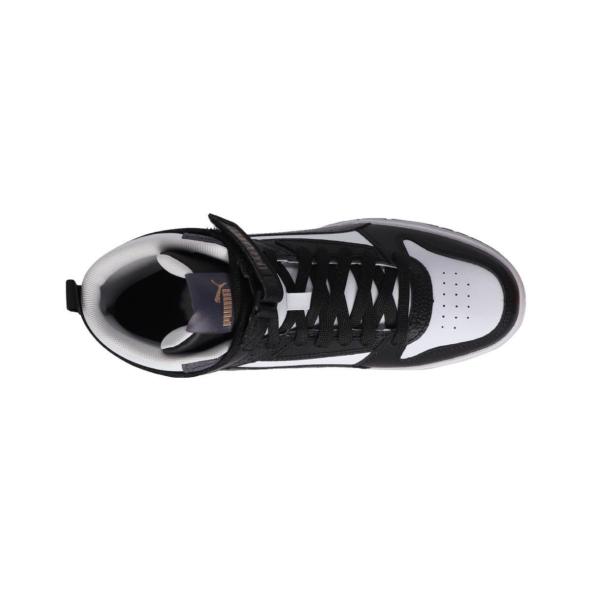 Zapatilla Puma Rebound Game Hombre Negras/Blancas/Grises-4
