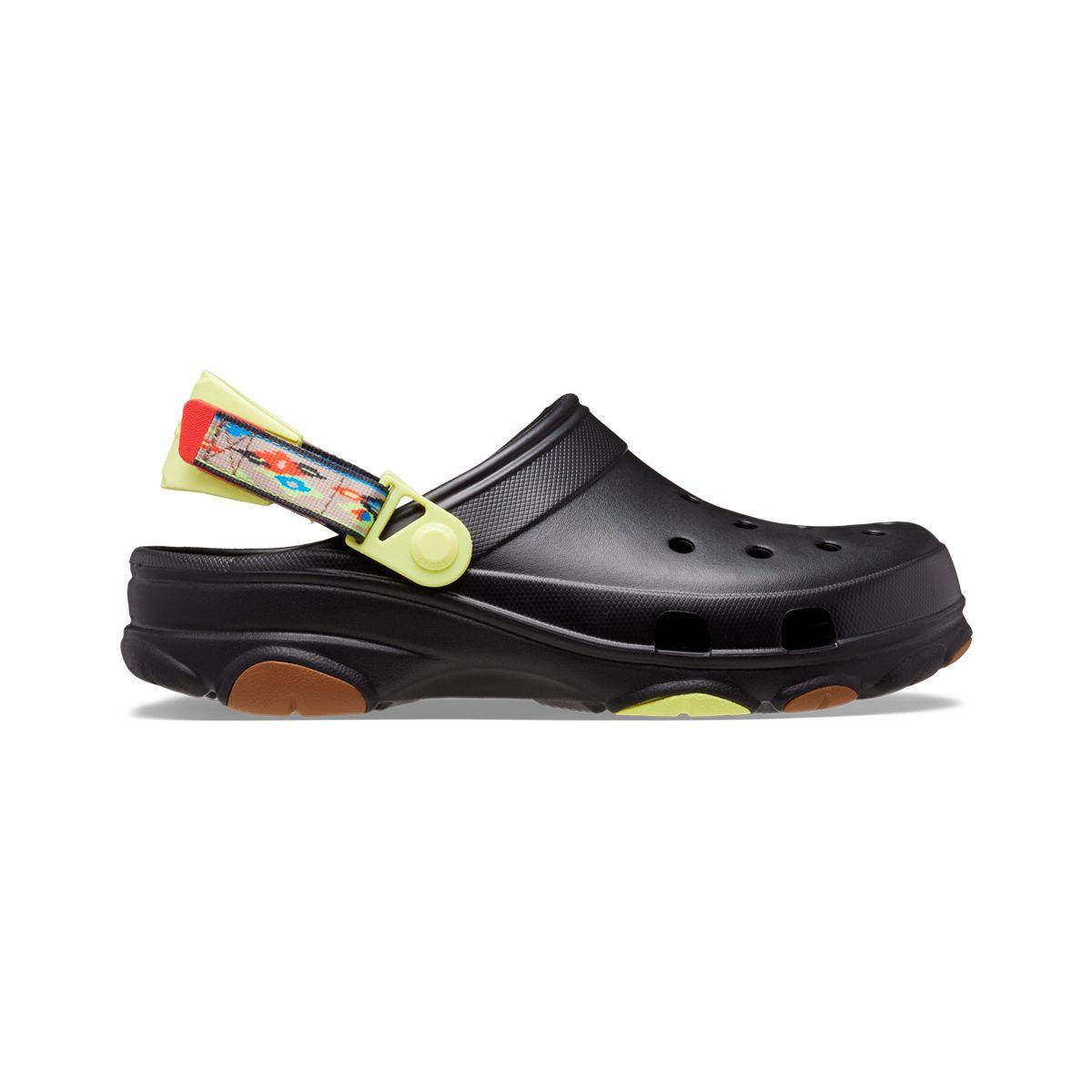 Zueco Crocs All-Terrain Unisex Black/Multi-1