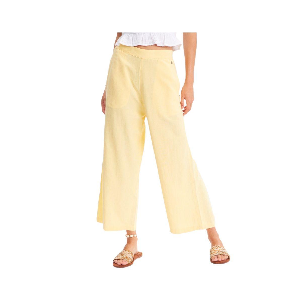 Pantalon  Roxy Mujer Runaround Amarillo-0