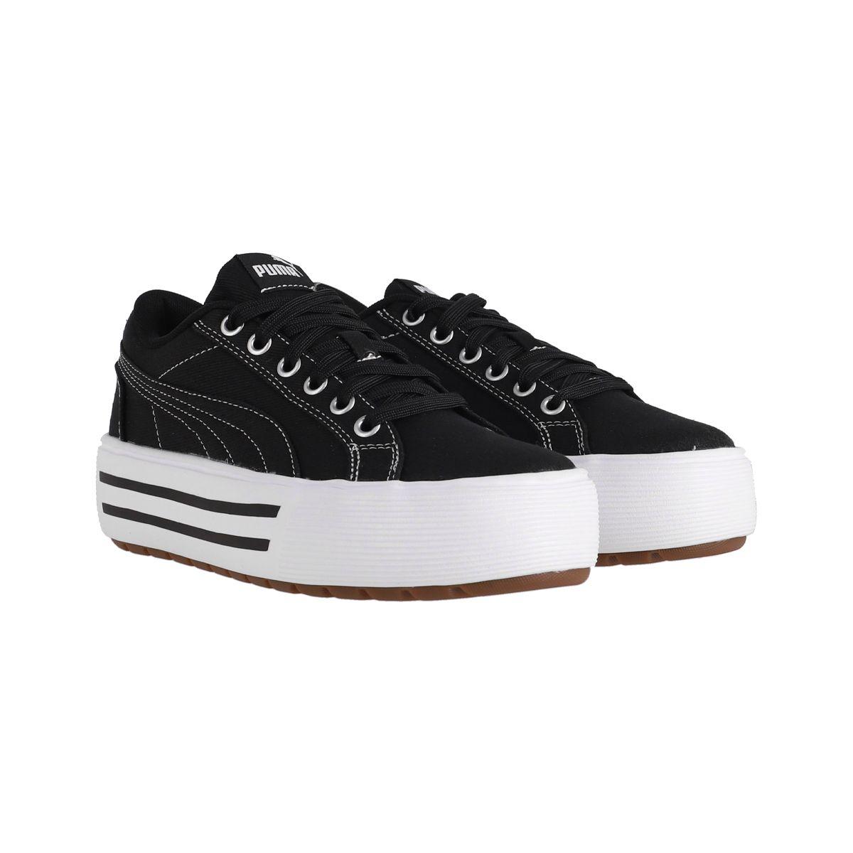 Zapatilla Puma  Kaia 2.0 AO CV Mujer Negras/Blancas-2