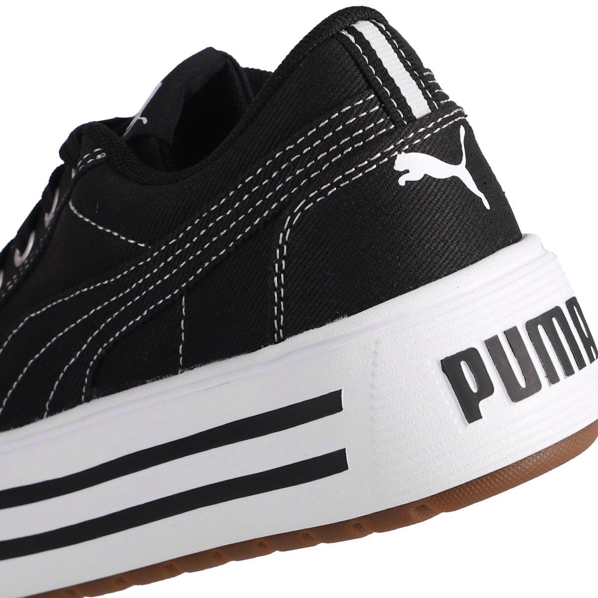 Zapatilla Puma  Kaia 2.0 AO CV Mujer Negras/Blancas-5