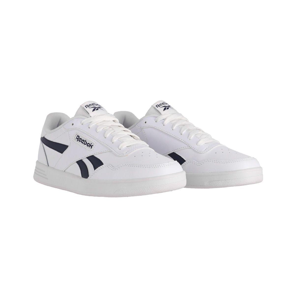 Zapatilla Reebok Court Advance Unisex Blancas/Azules-2