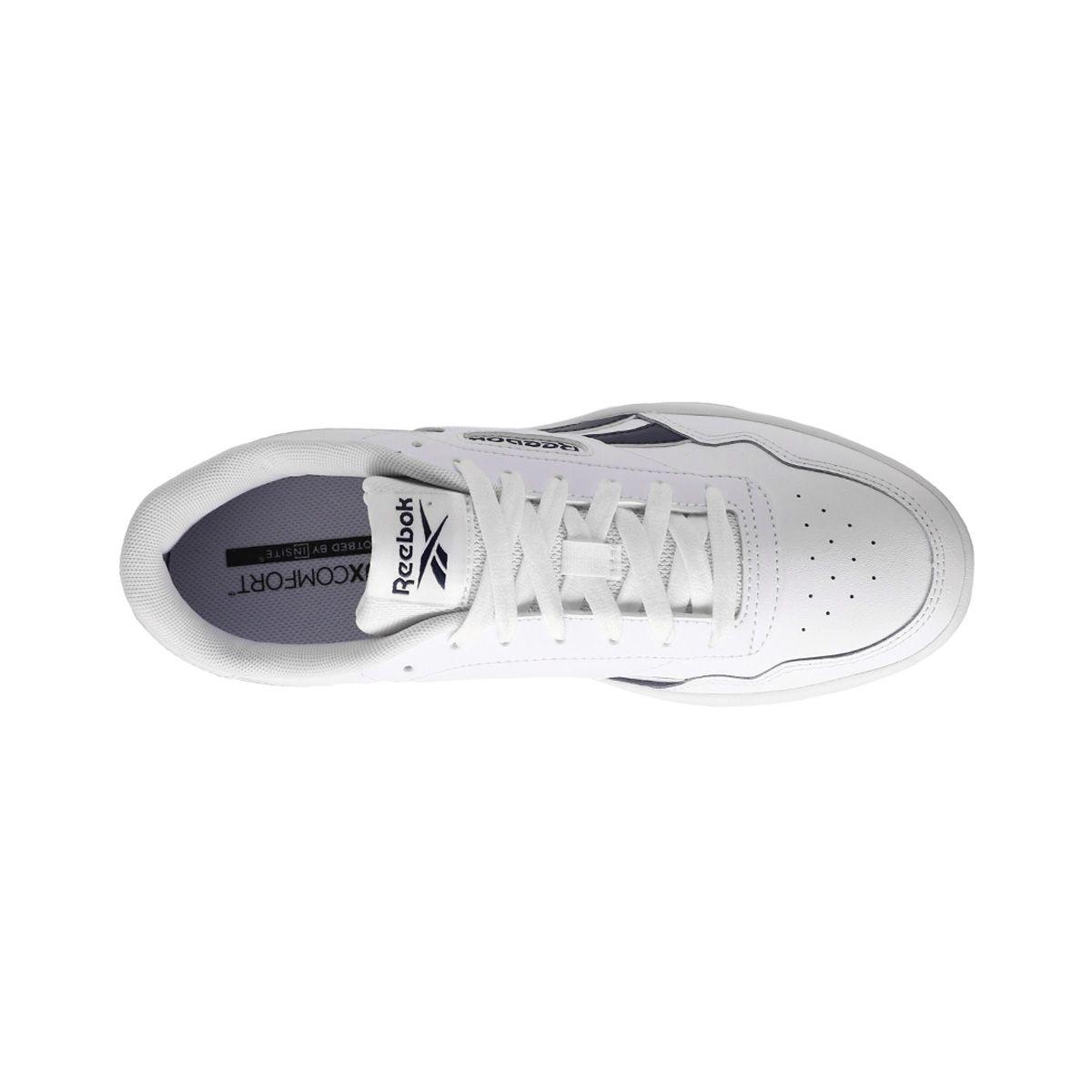 Zapatilla Reebok Court Advance Unisex Blancas/Azules-4