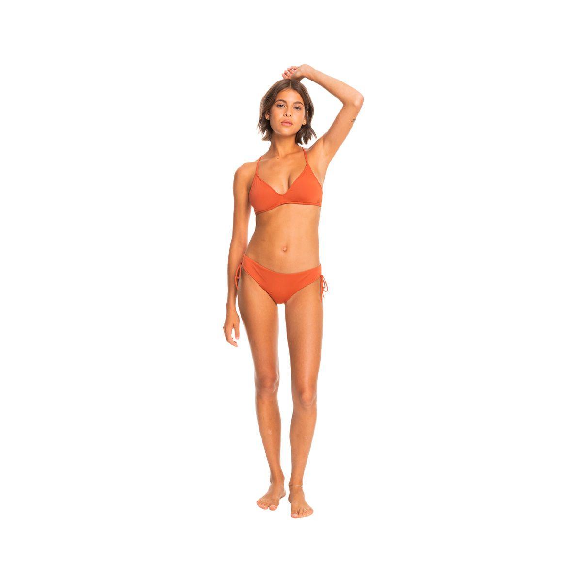 Top Bikini Roxy Beach Classics Mujer Coral-3