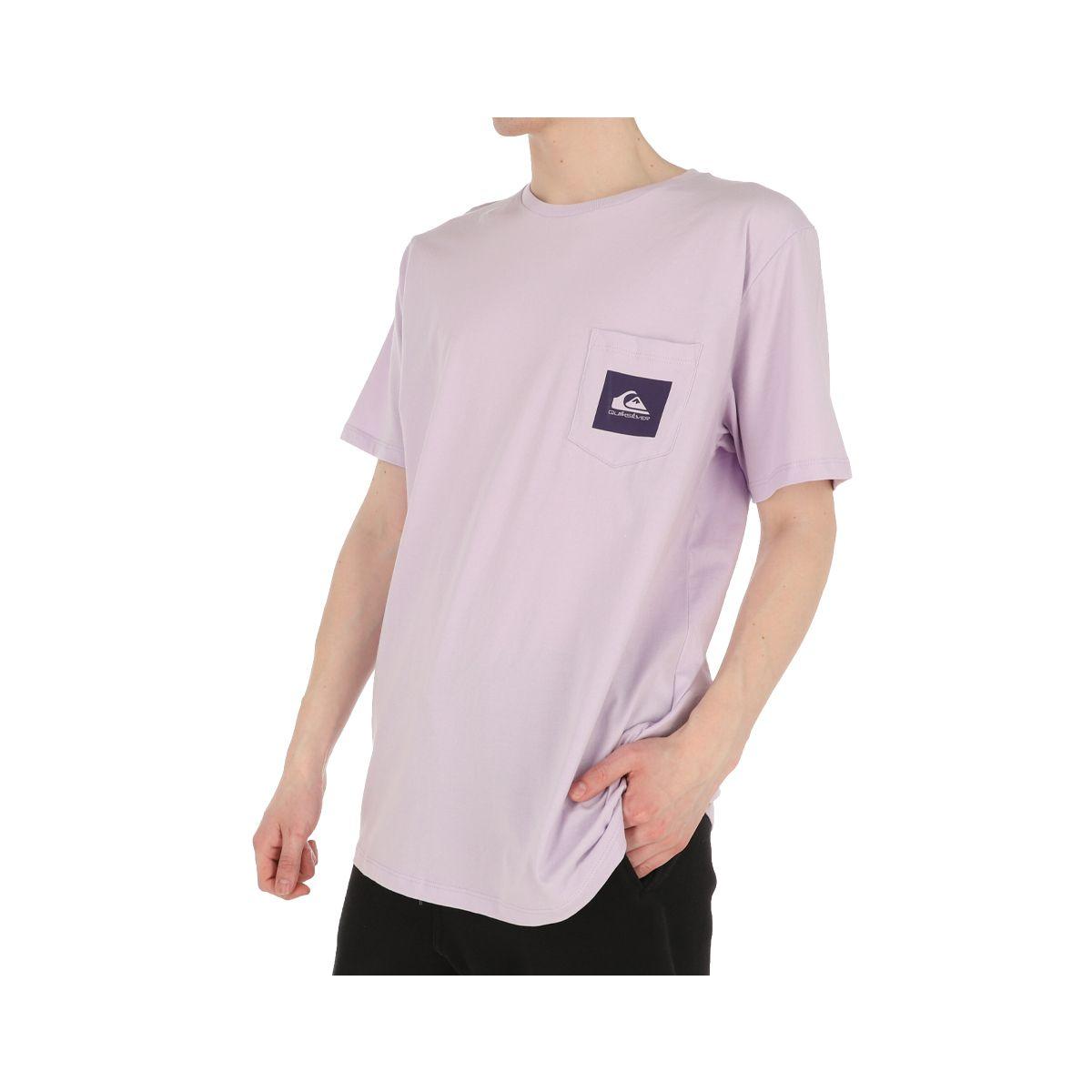 Polera  Quiksilver Pocket Hombre Lila-1