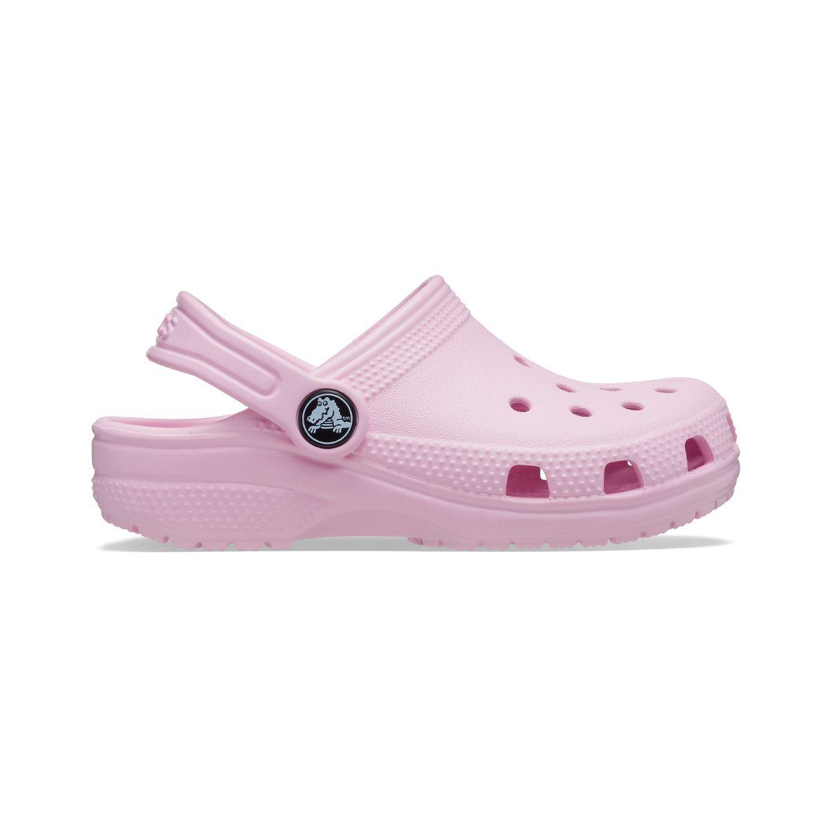 Zueco Crocs Classic Niñas Rosado-1