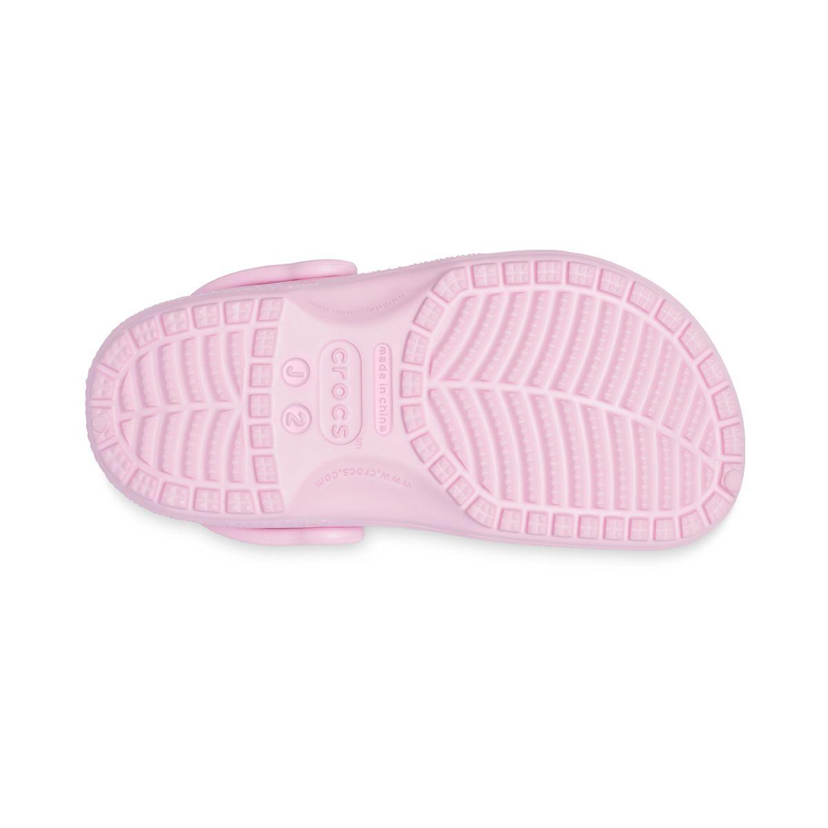 Zueco Crocs Classic Niñas Rosado-3