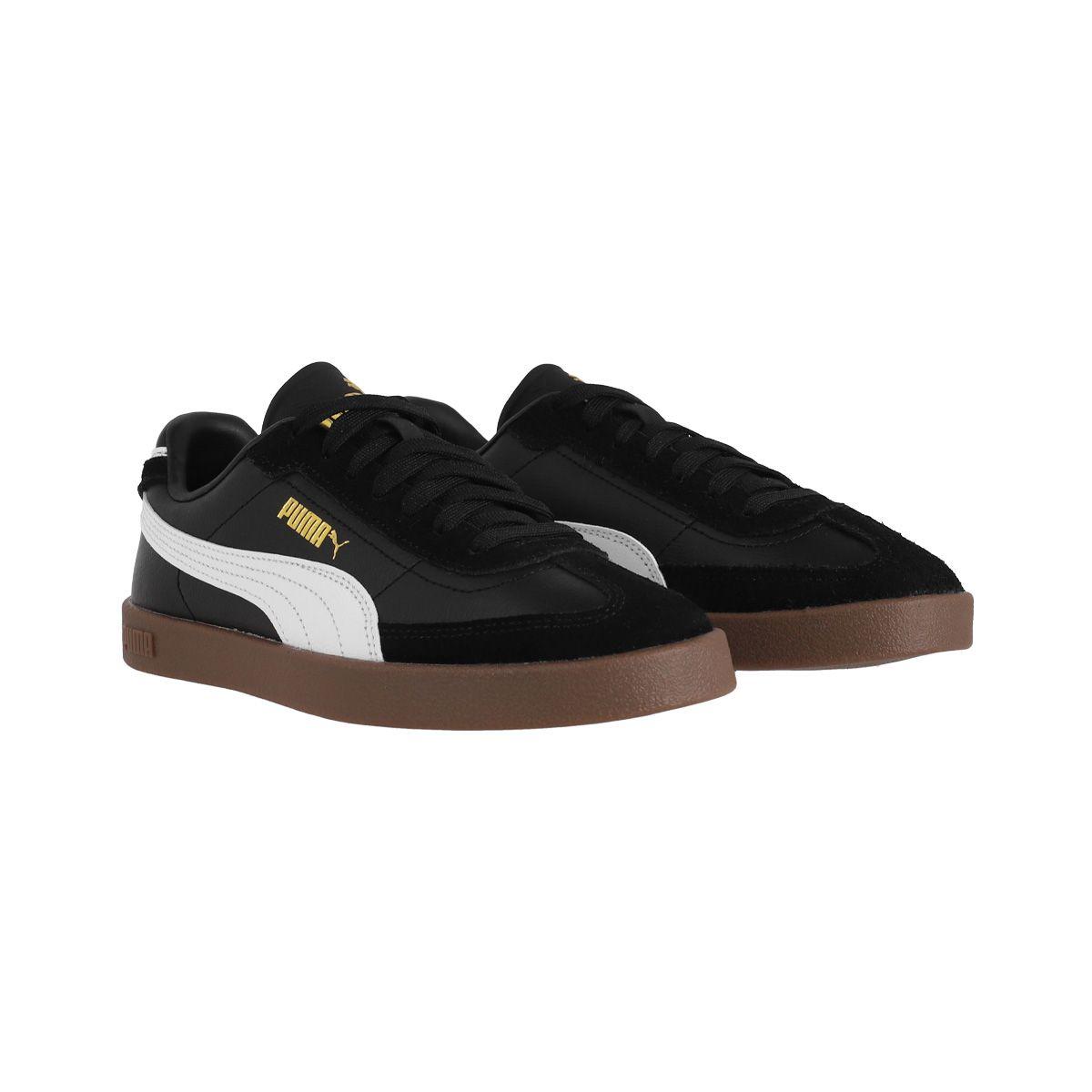 Zapatilla Puma Urbanas Club II Era Mujer Negras/Blancas-2