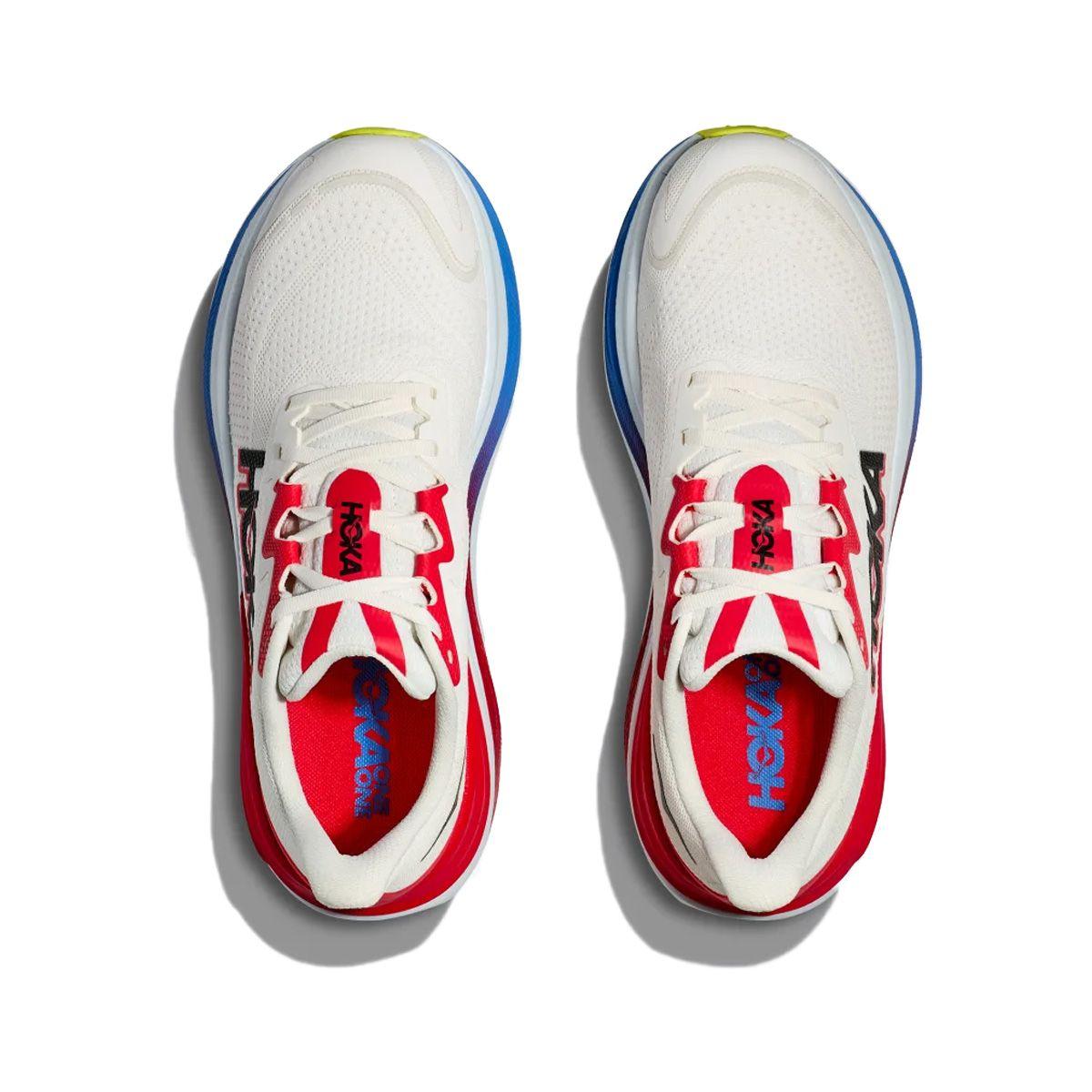 Zapatillas Hoka Skyward X Hombre  De Blanc/Virtual Blue-1
