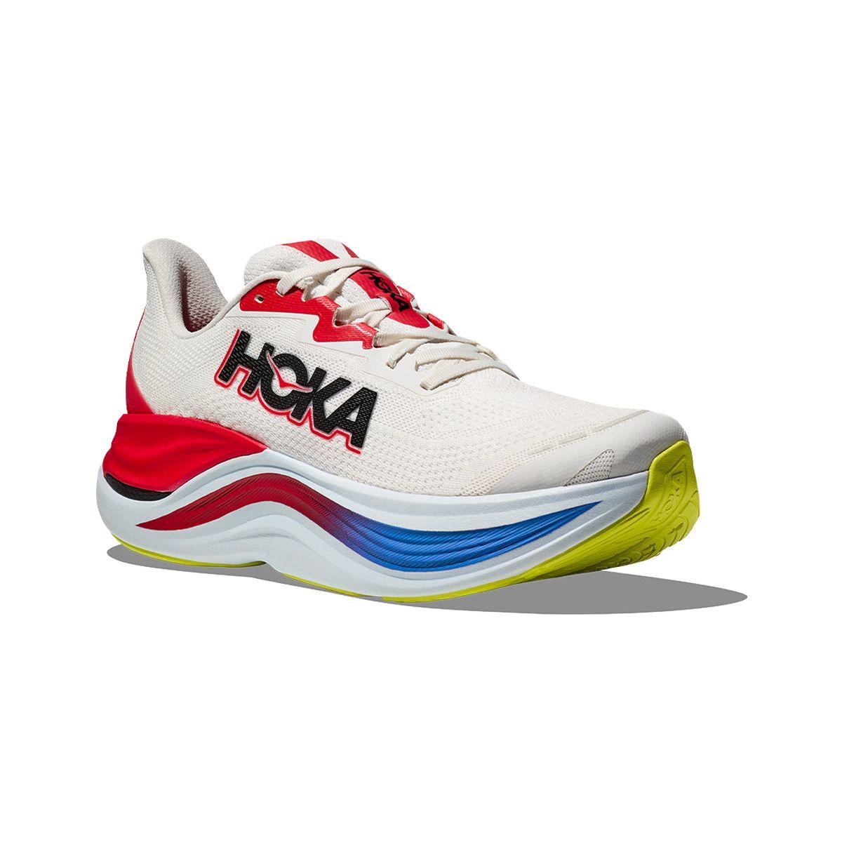 Zapatillas Hoka Skyward X Hombre  De Blanc/Virtual Blue-5