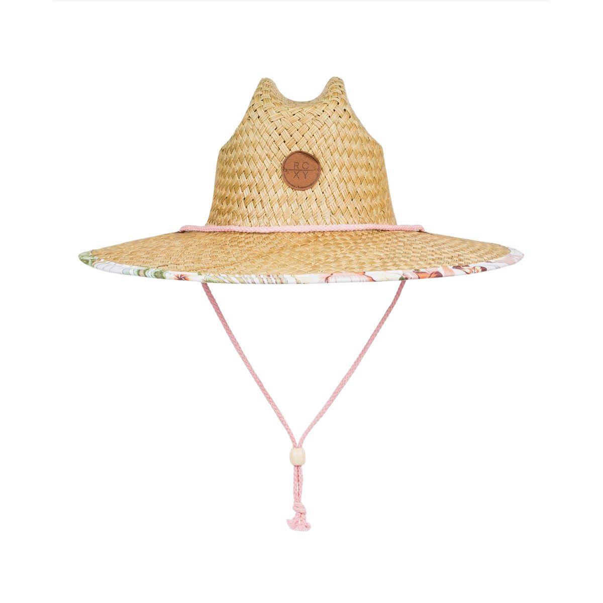 Sombrero Roxy Pina To My Colada Straw Mujer Bright White-0