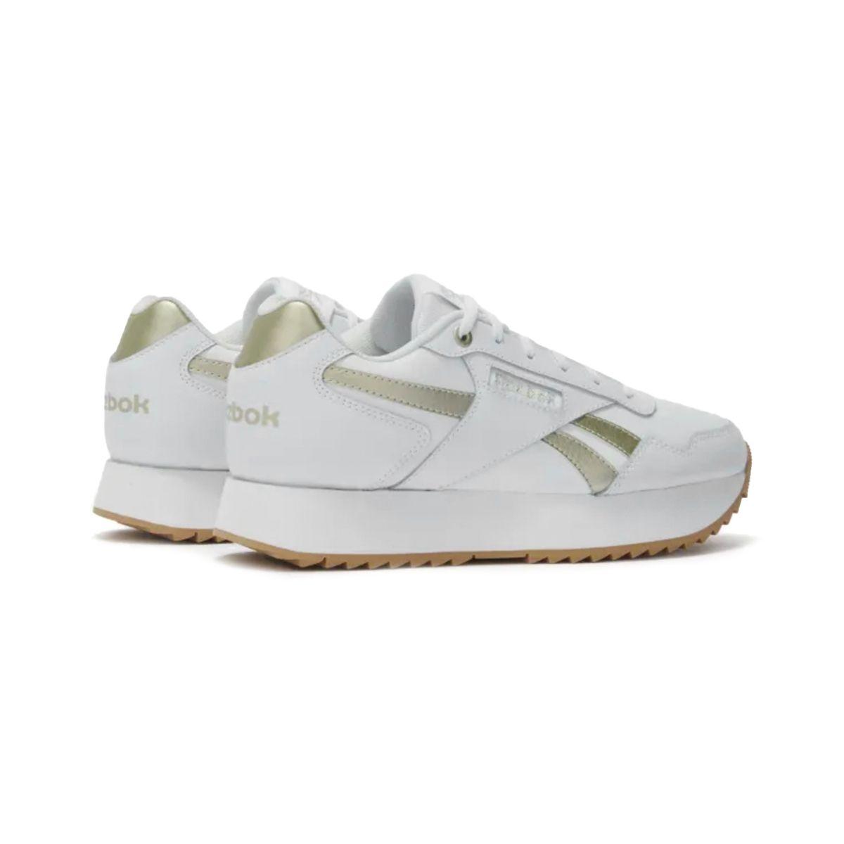 Zapatillas Mujer Glide Ripple Double Reebok Blancas/Doradas-3