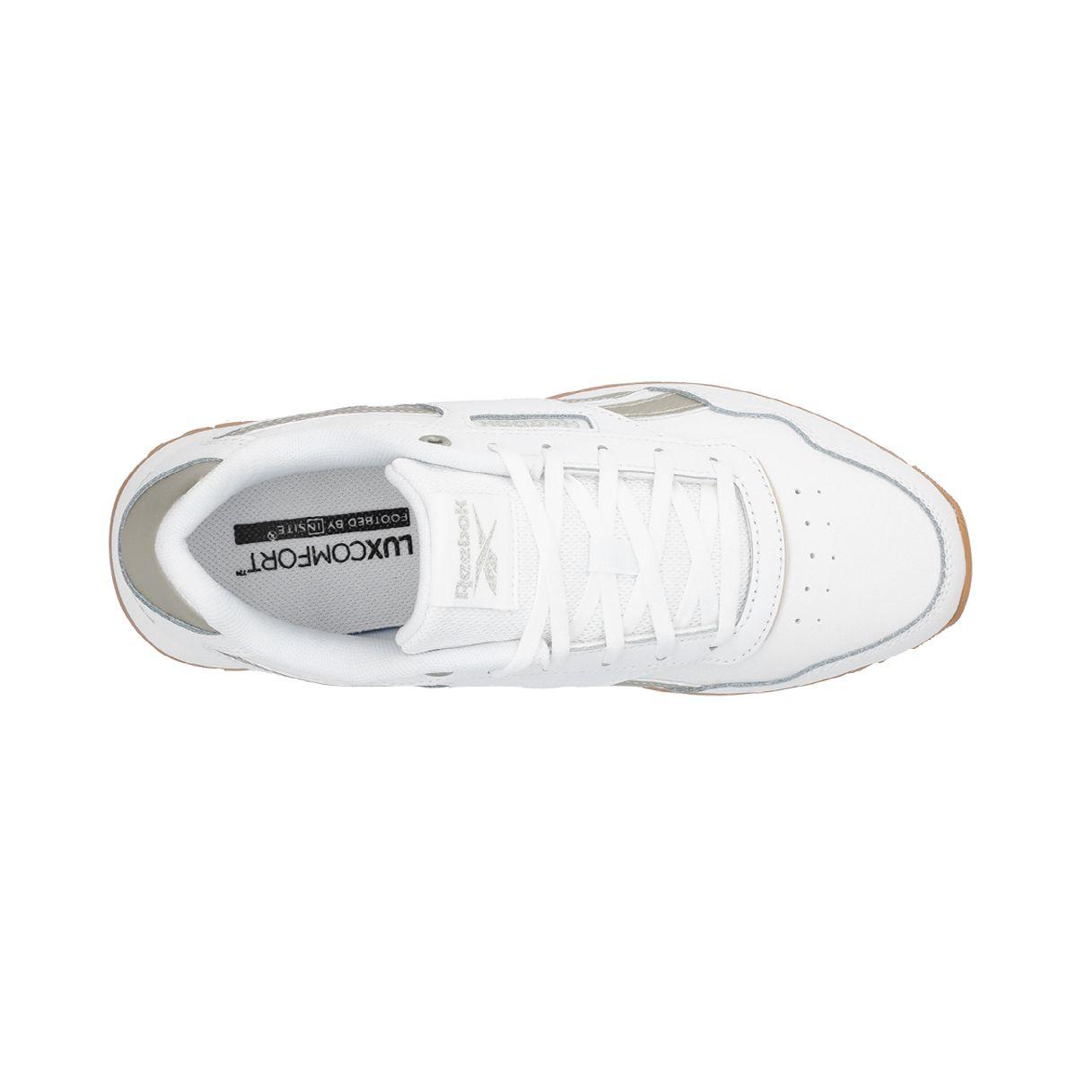 Zapatillas Mujer Glide Ripple Double Reebok Blancas/Doradas-4
