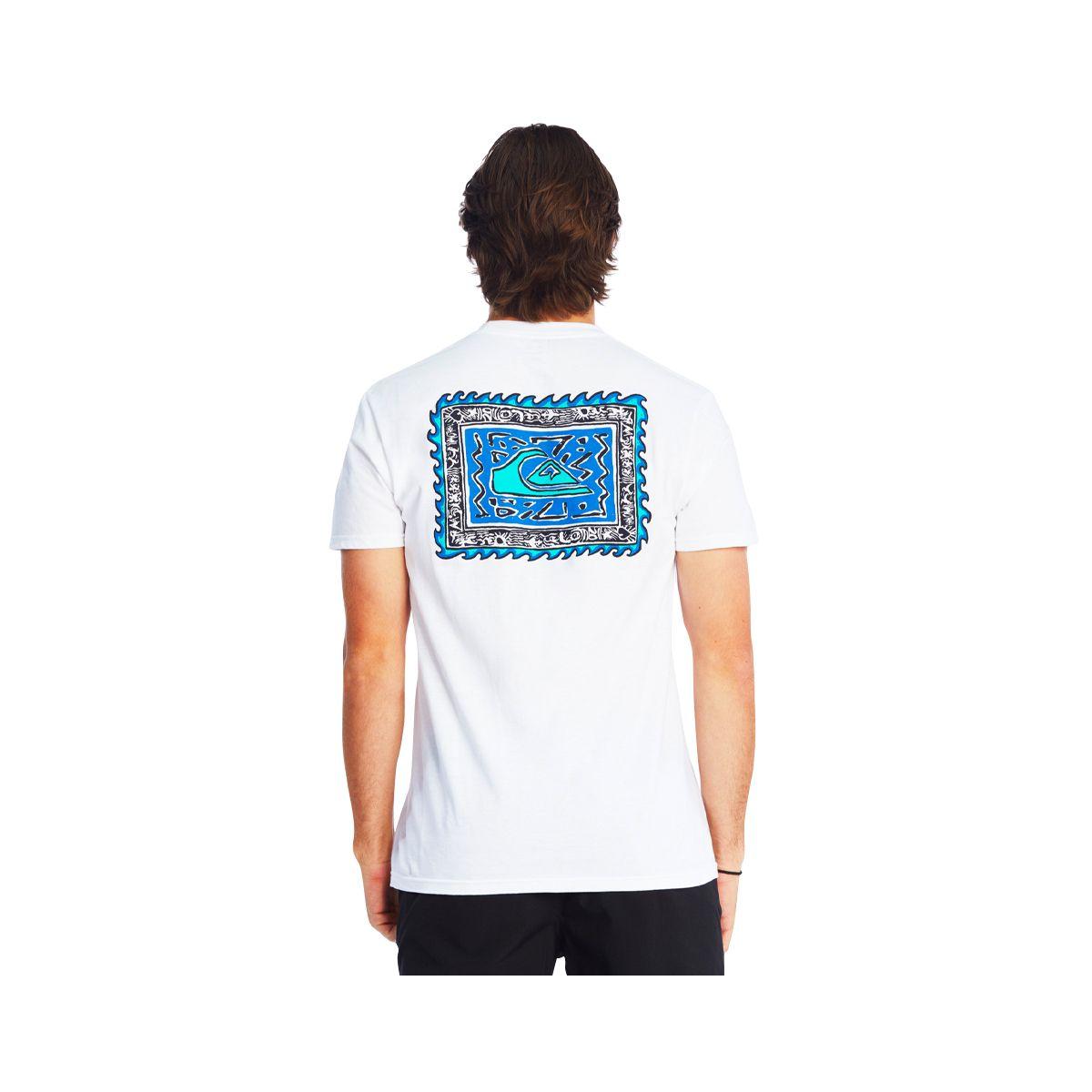 Polera Quiksilver Radical Roots Hombre White-2