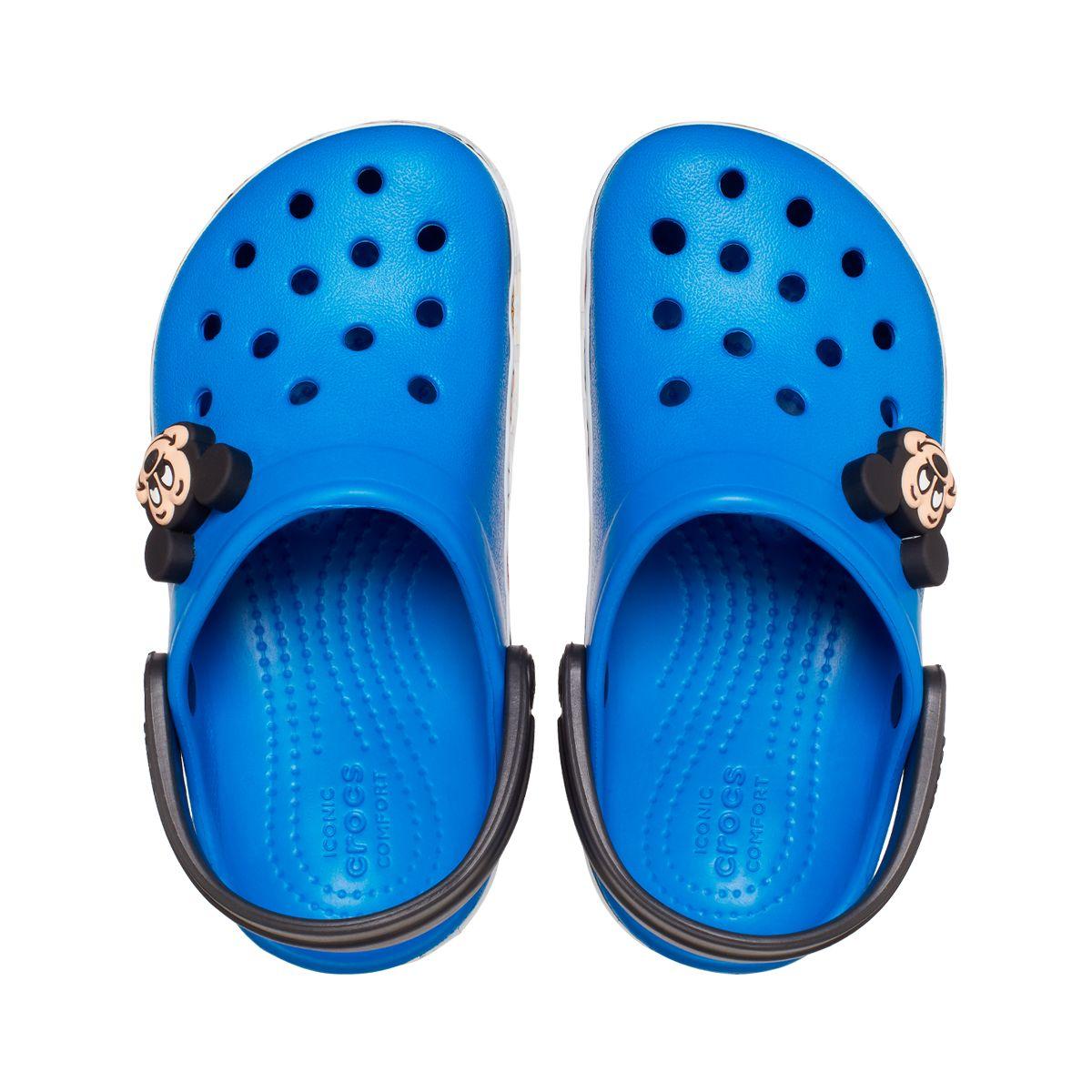Zueco Crocs Fun Lab Mickey Mouse Band Niños TD Bright Cobalt-5