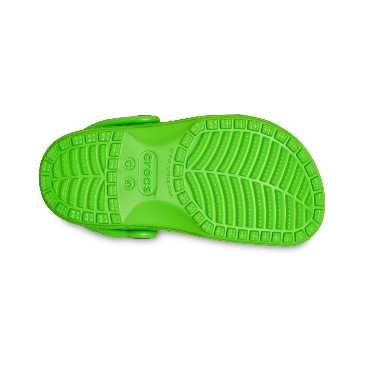 Zueco Crocs Classic Dinosaur Niños TD Green-3
