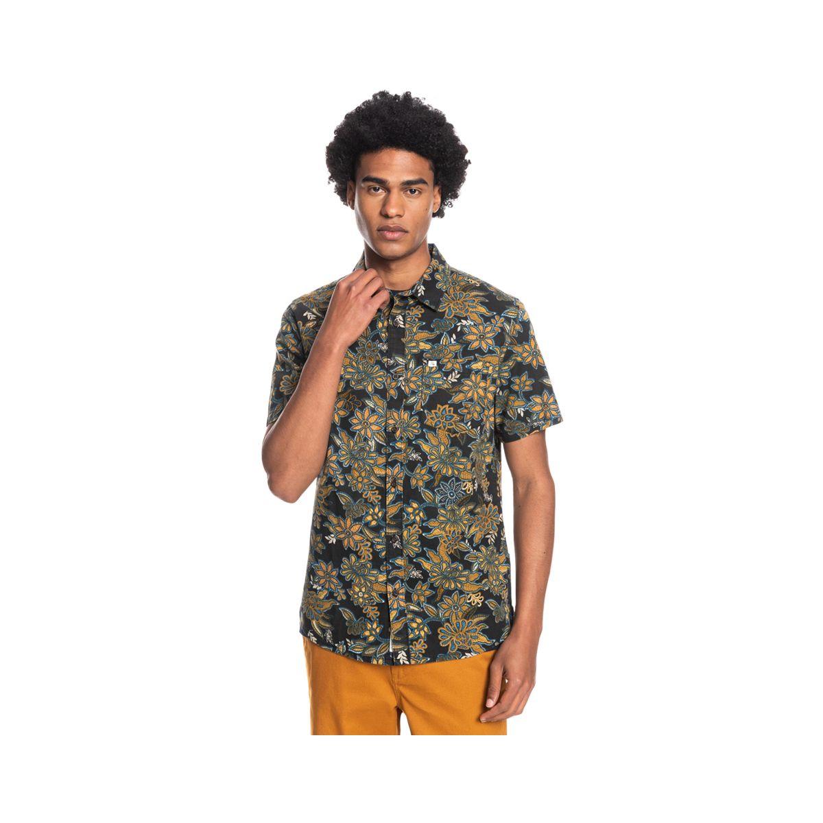 Camisa  Quiksilver Drop Out Hombre Black-0