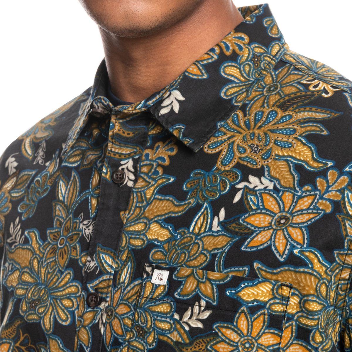 Camisa  Quiksilver Drop Out Hombre Black-4