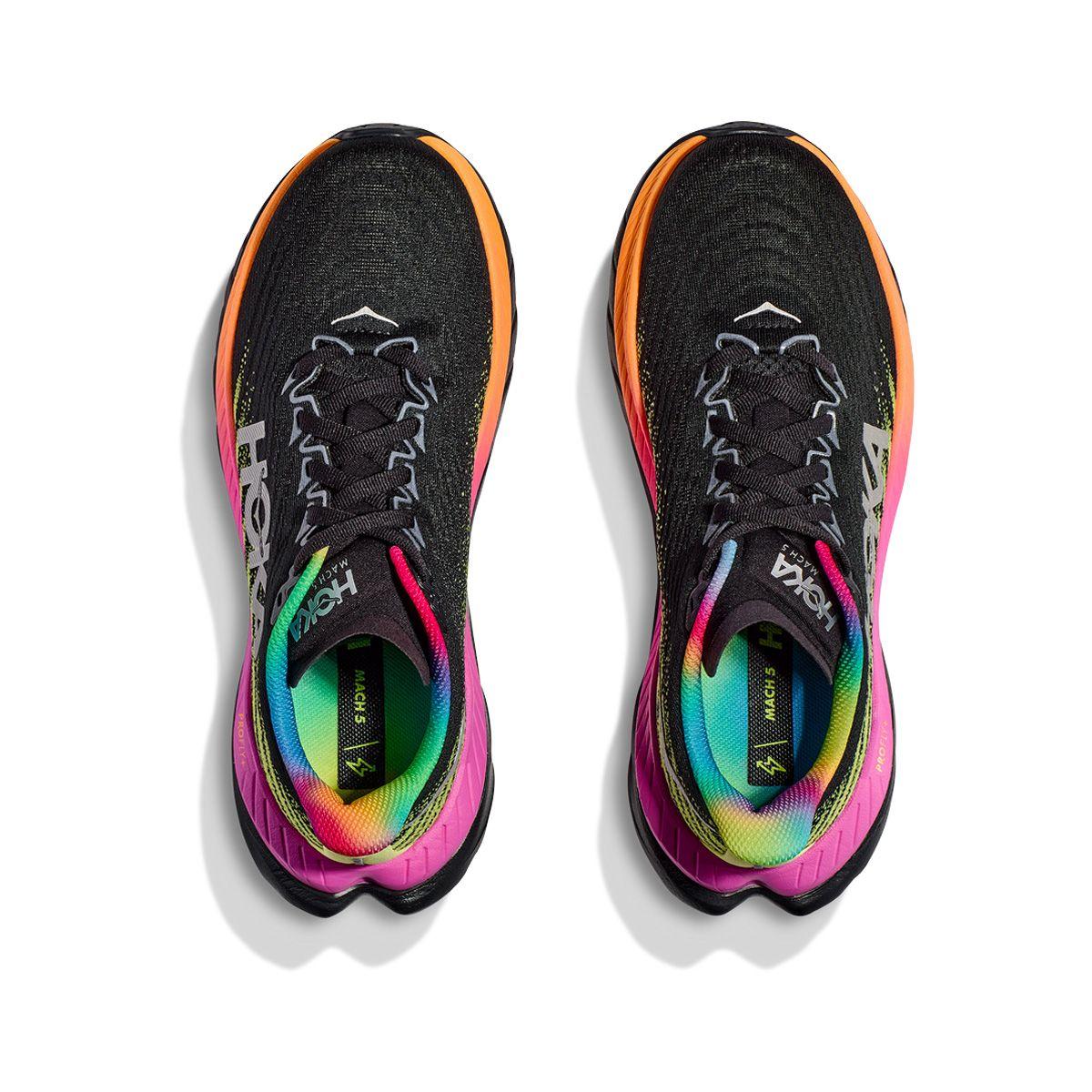 Zapatilla Hoka Mach 5 Mujer Negro-1