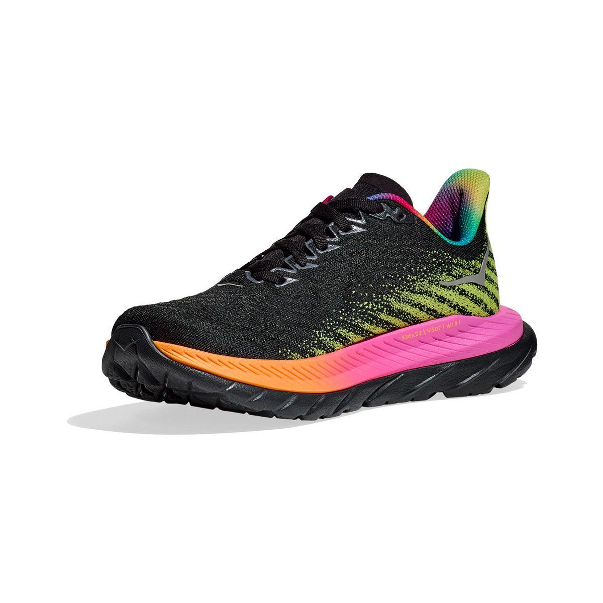 Zapatillas Mujer Running Hoka Mach 5 Negro-2