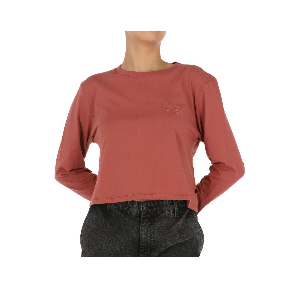Polera Mujer Roxy Terracota Roja-0