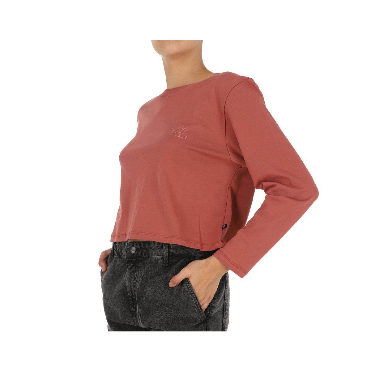 Polera Mujer Roxy Terracota Roja-1
