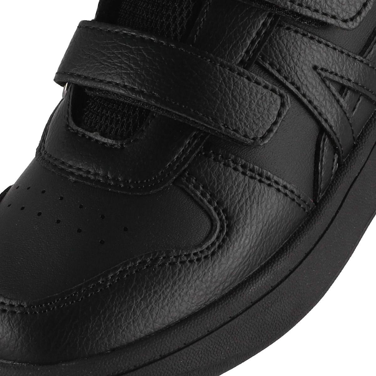 Zapatillas Urbanas  Niños Alphabet Tretform Tape Negras-5